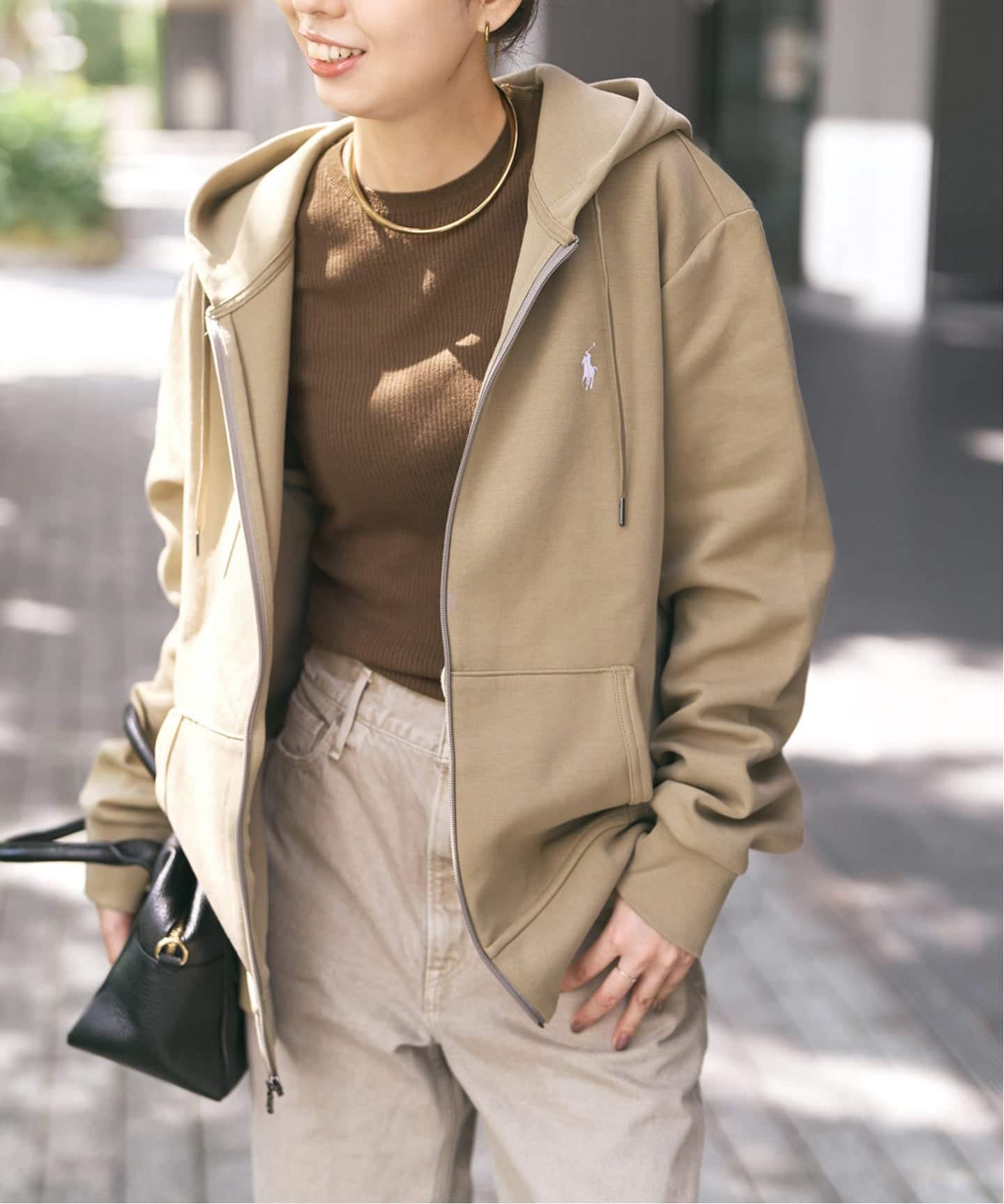 追加》POLO RALPH LAUREN / ポロ ラルフ ローレン DOUBLEKNIT TECH ZIP