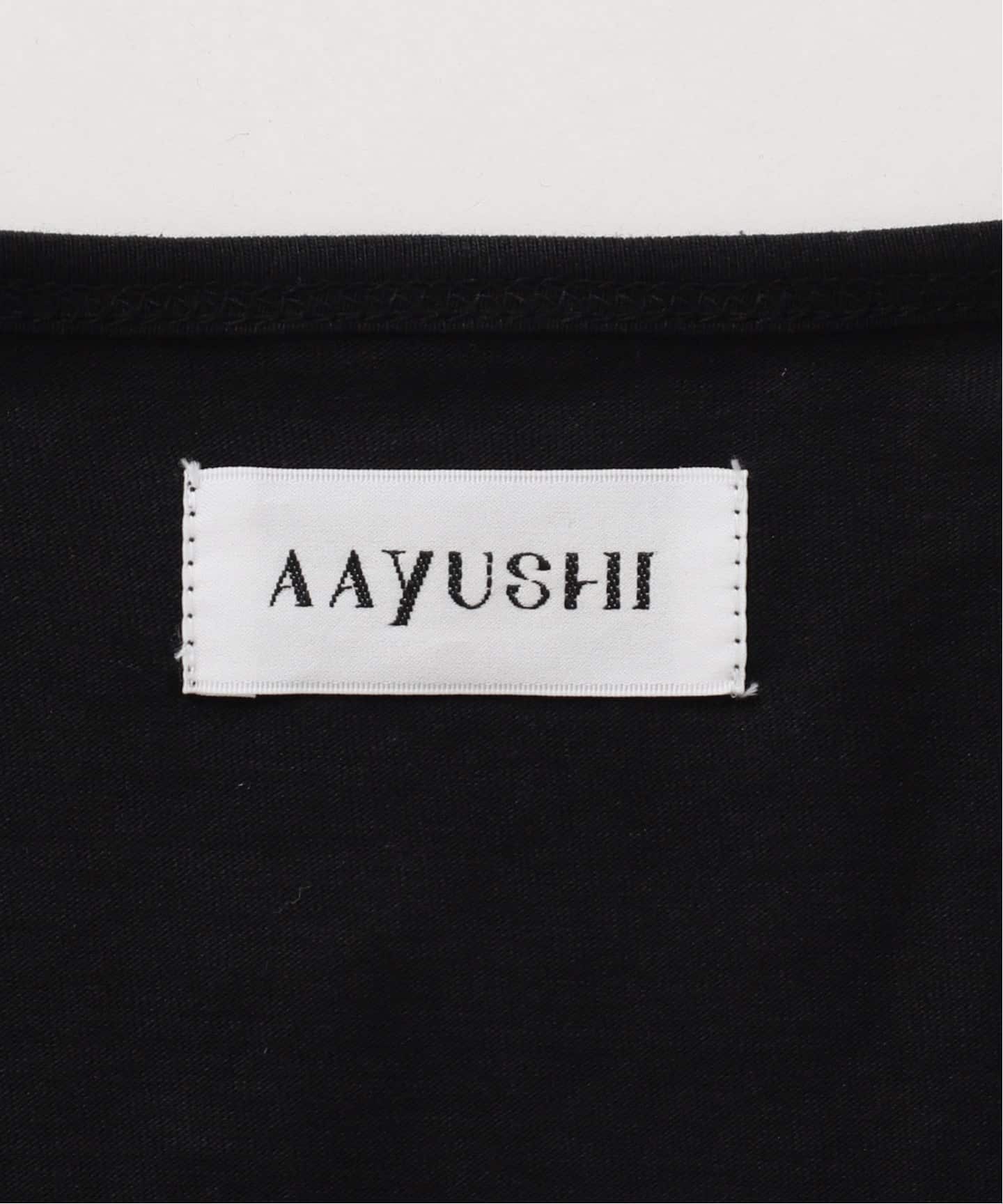 AAYUSHI / アユーシ フェザーフリルカットソー（Tシャツ／カットソー