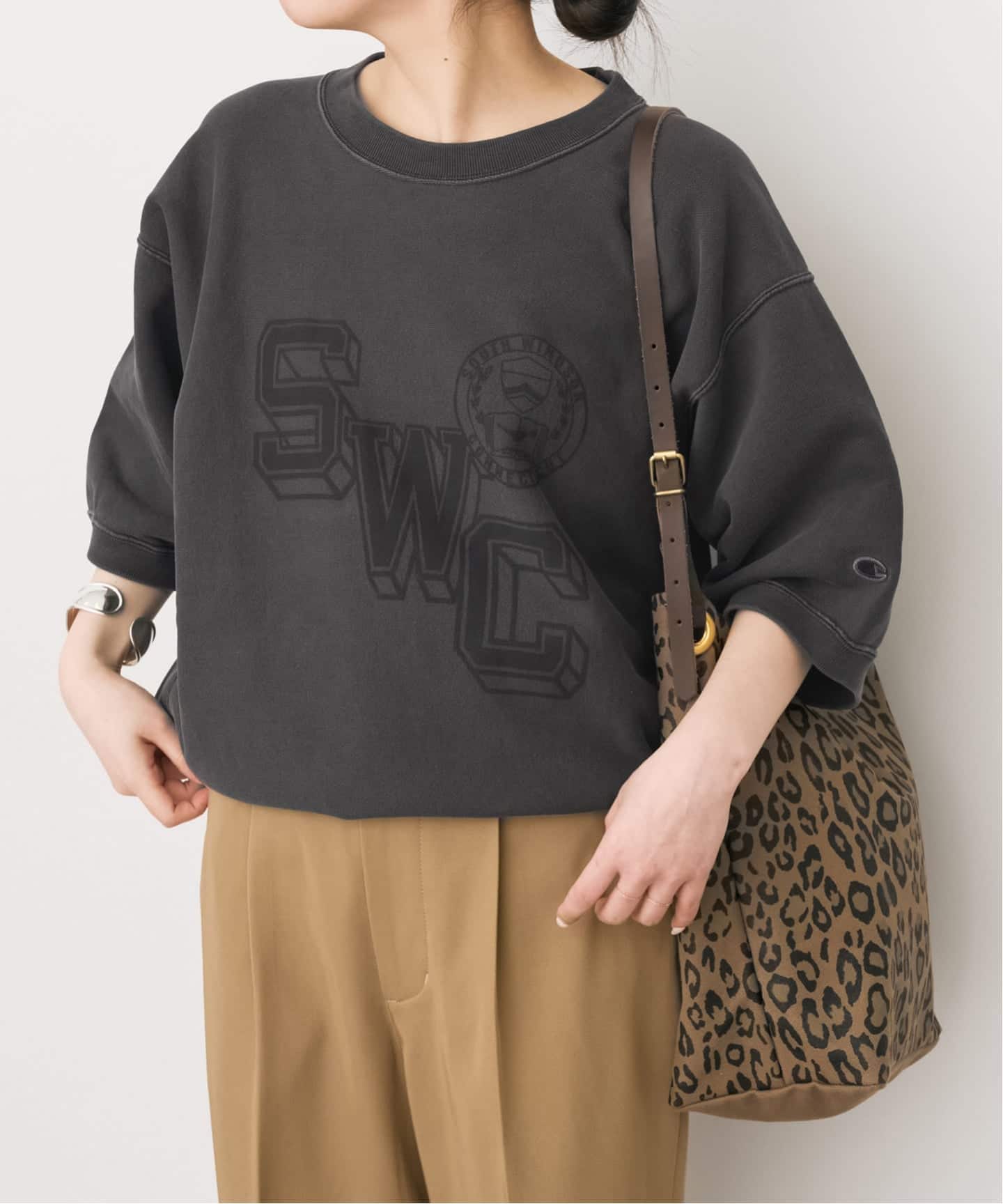Champion/チャンピオン REVERSE WEAVE SHORT SLEEVE SWEA（スウェット