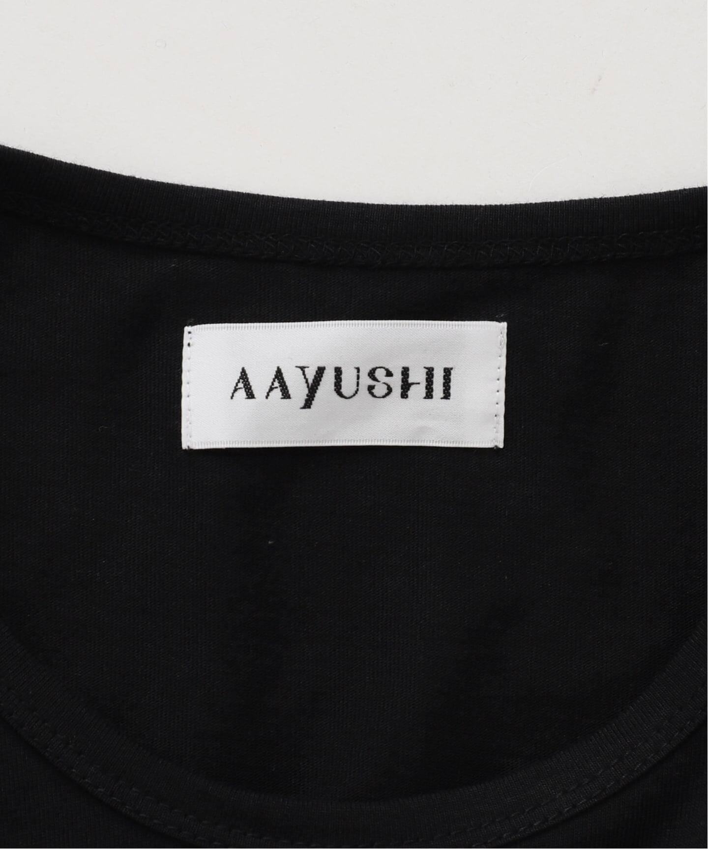 ⭐︎新品タグ付き⭐︎￼AAYUSHI アユーシ ぺプラムワッフルTシャツ ⭐︎新品タグ付き⭐︎￼AAYUSHI アユーシ ぺプラムワッフルTシャツ