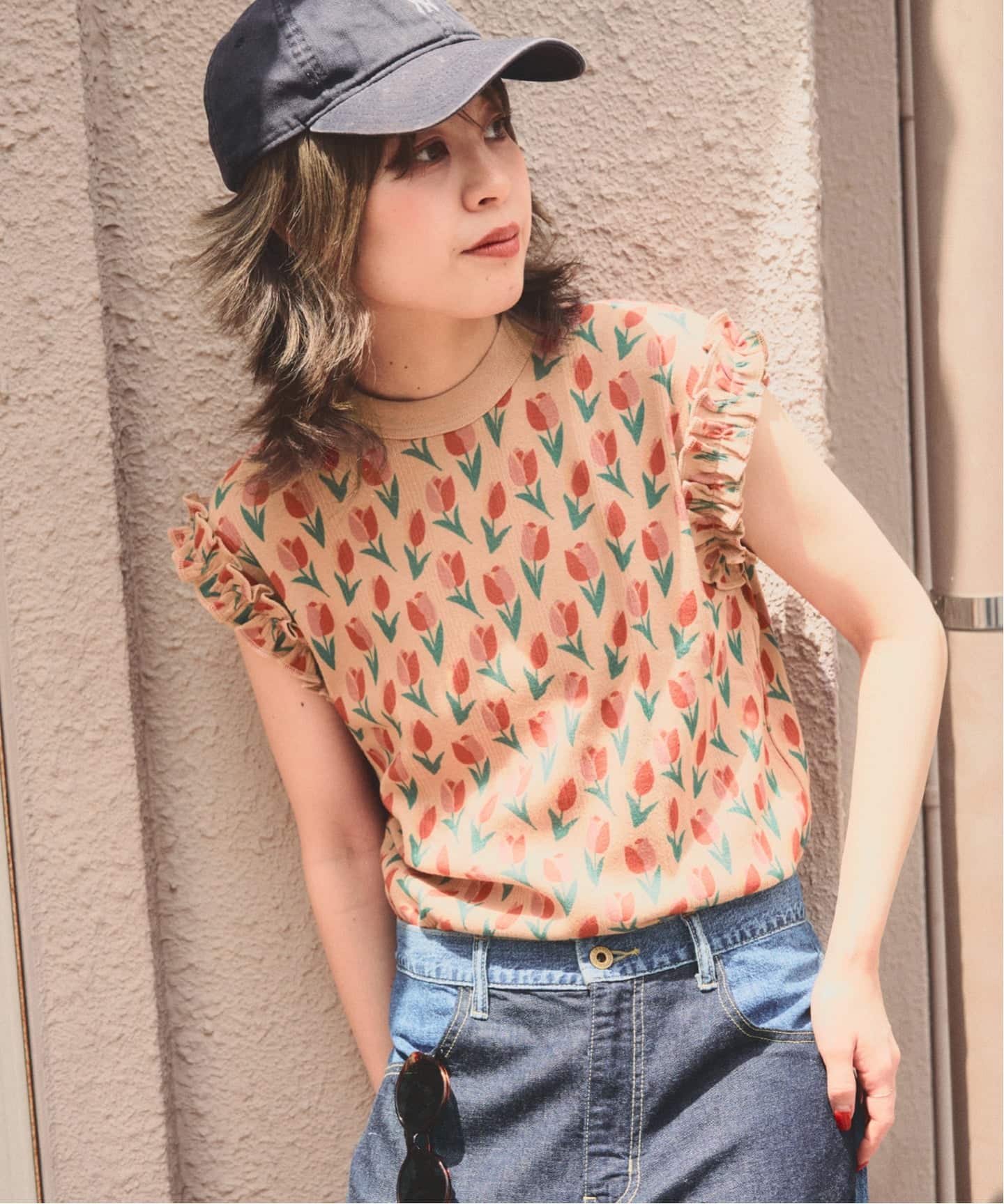 予約》HOLIDAY*miller PRIB FRILL TANK（Tシャツ／カットソー）｜Spick