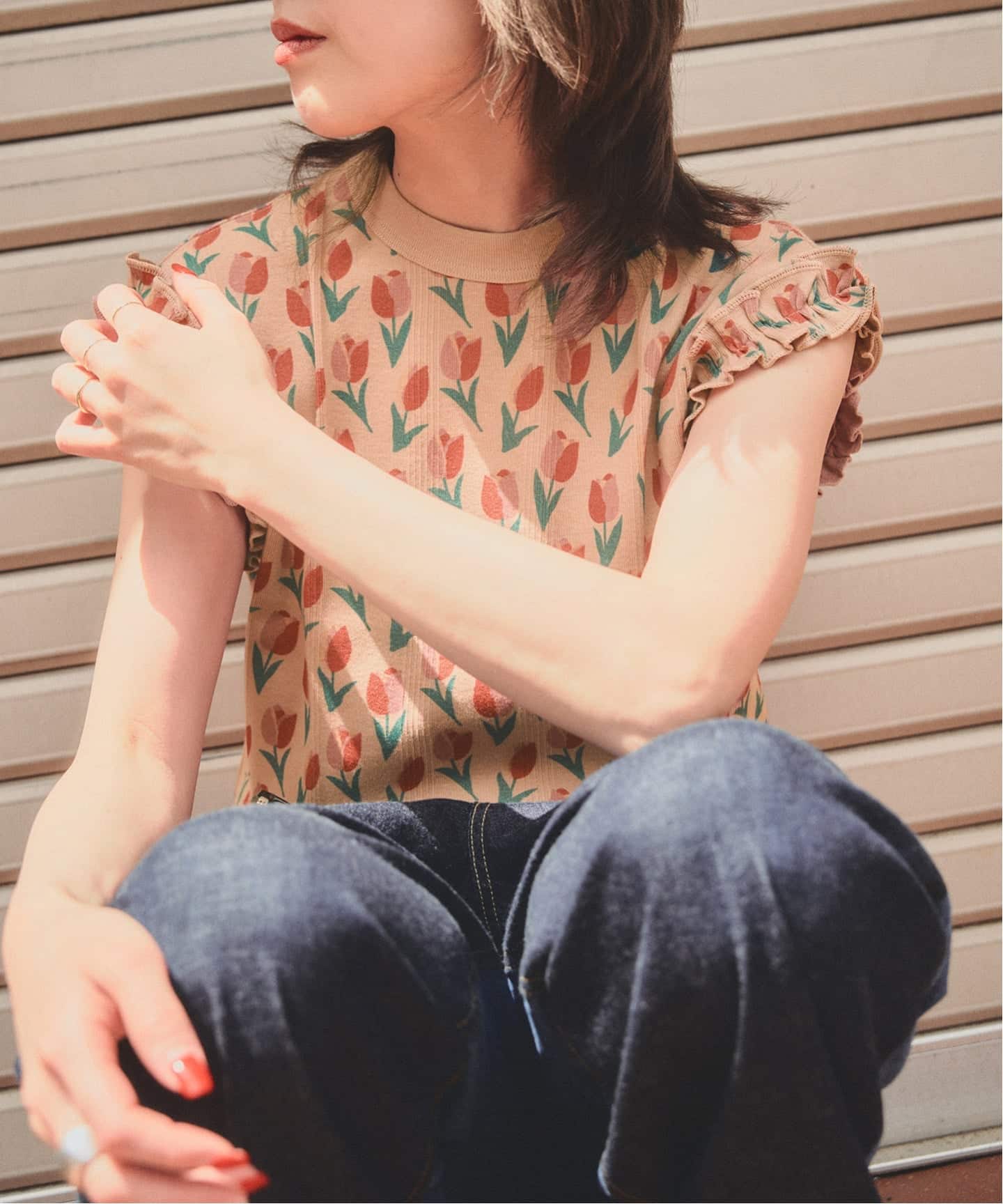 予約》HOLIDAY*miller PRIB FRILL TANK（Tシャツ／カットソー）｜Spick