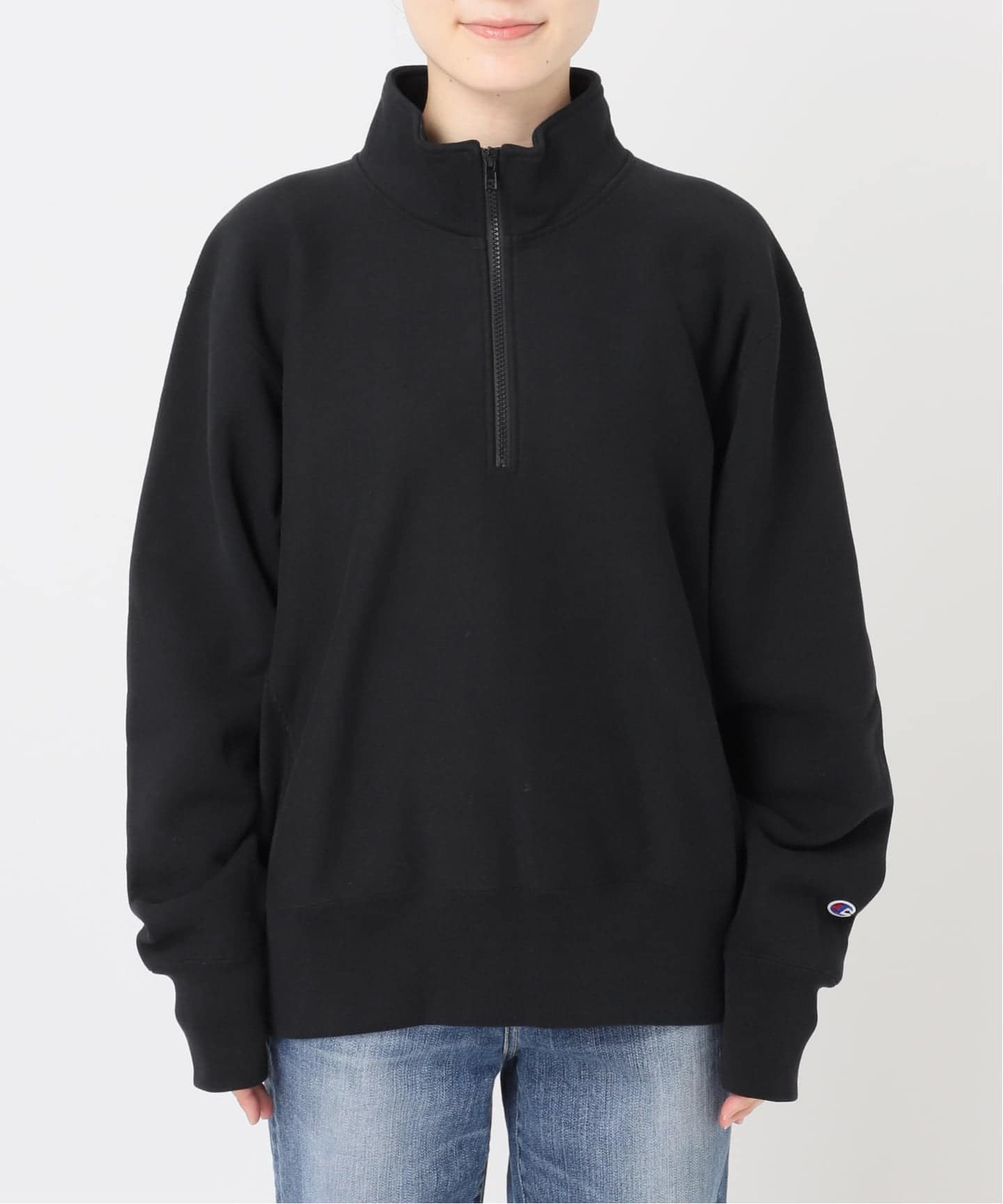 予約》Champion / チャンピオン REVERSE WEAVE(R) HALF ZIP SWEAT