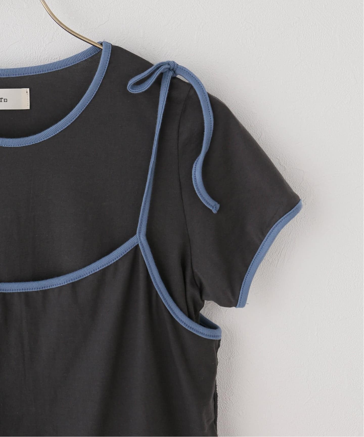 Loro / ローロ Ringer Cami Layered Tee（Tシャツ／カットソー