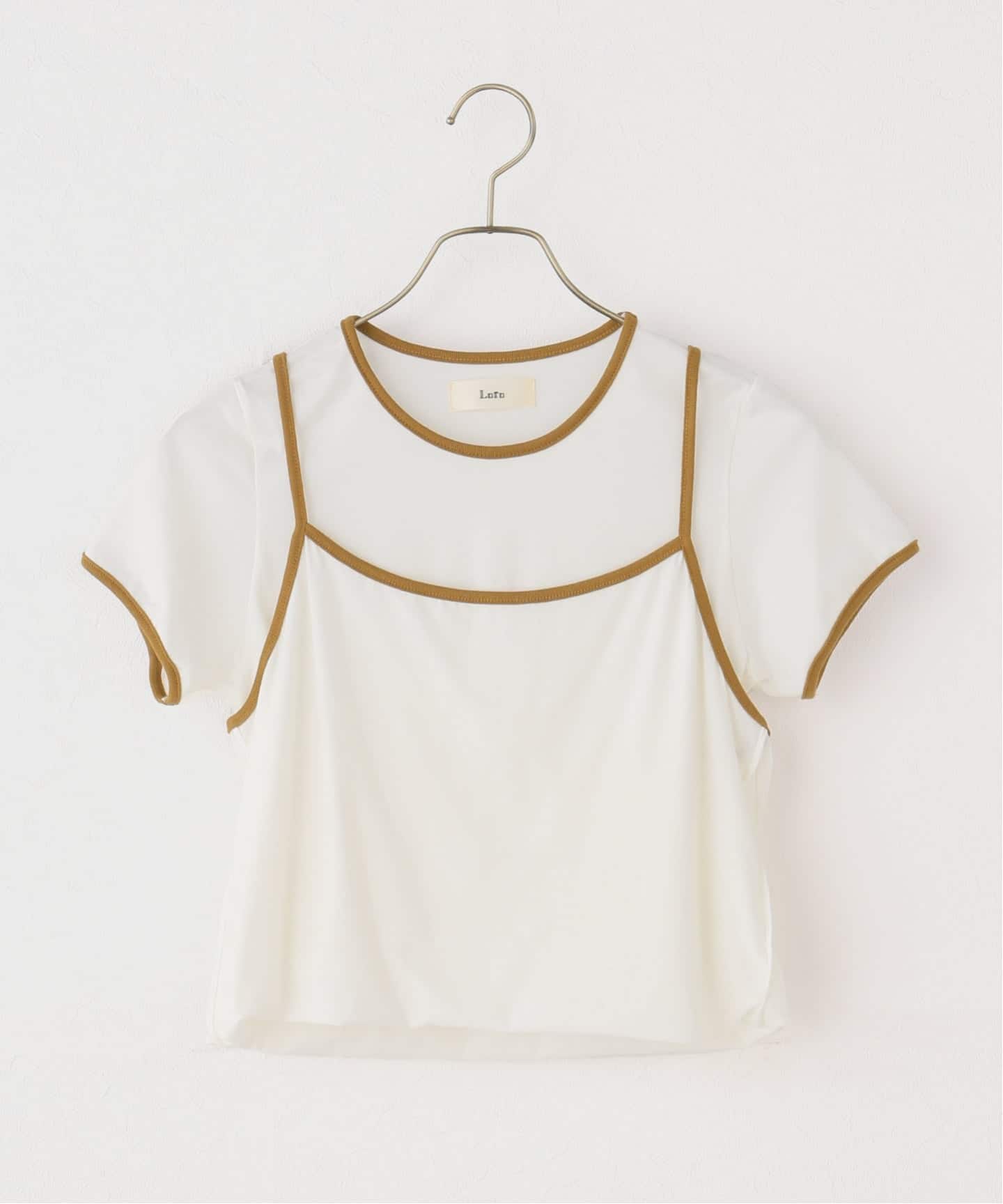 Loro ローロ Ringer Cami Layered Tee Loro / ローロ Ringer Cami Layered Tee（Tシャツ／カットソー