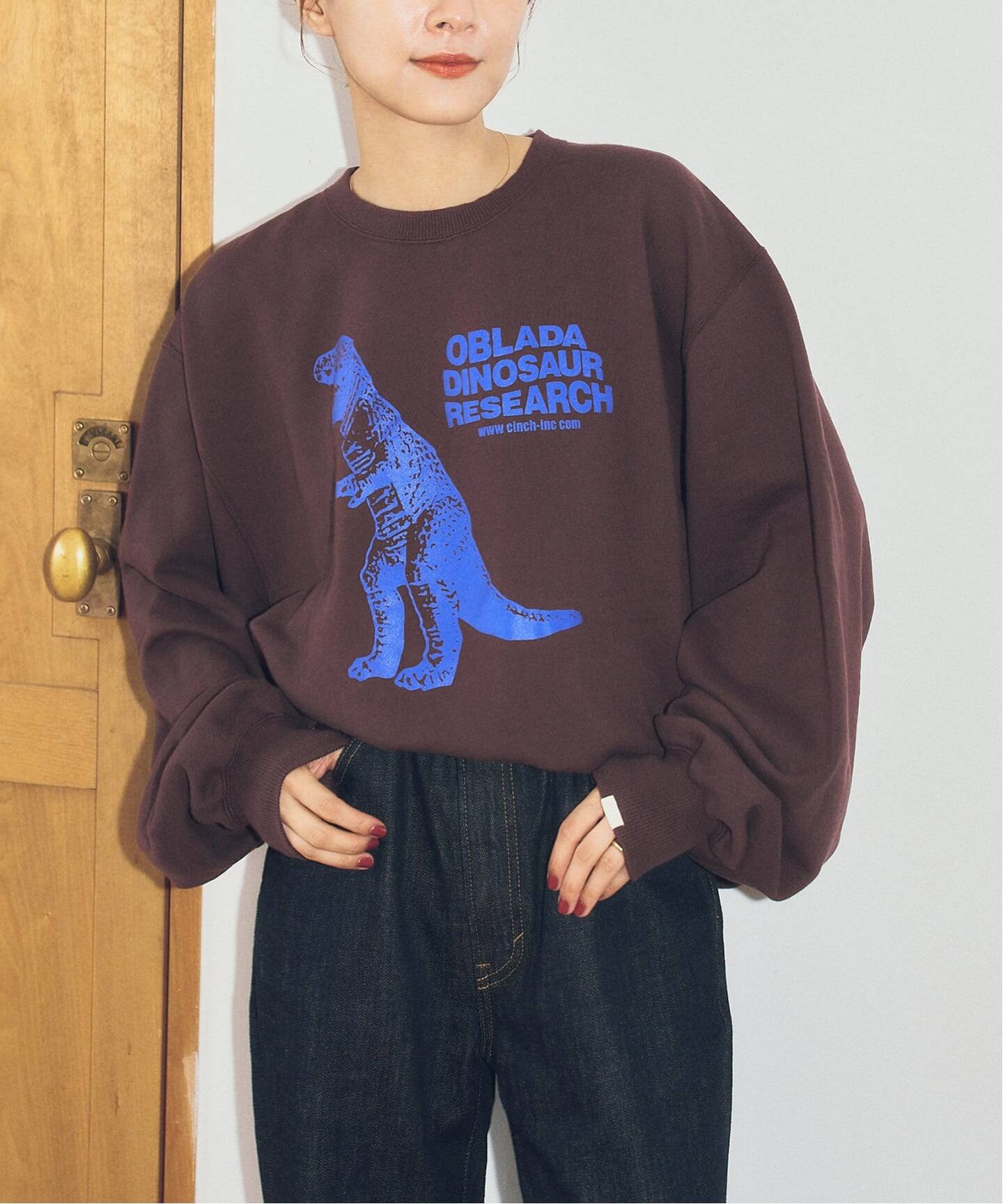 40周年 別注 / 予約》oblada / オブラダ DINOSAUR SWEAT（スウェット 