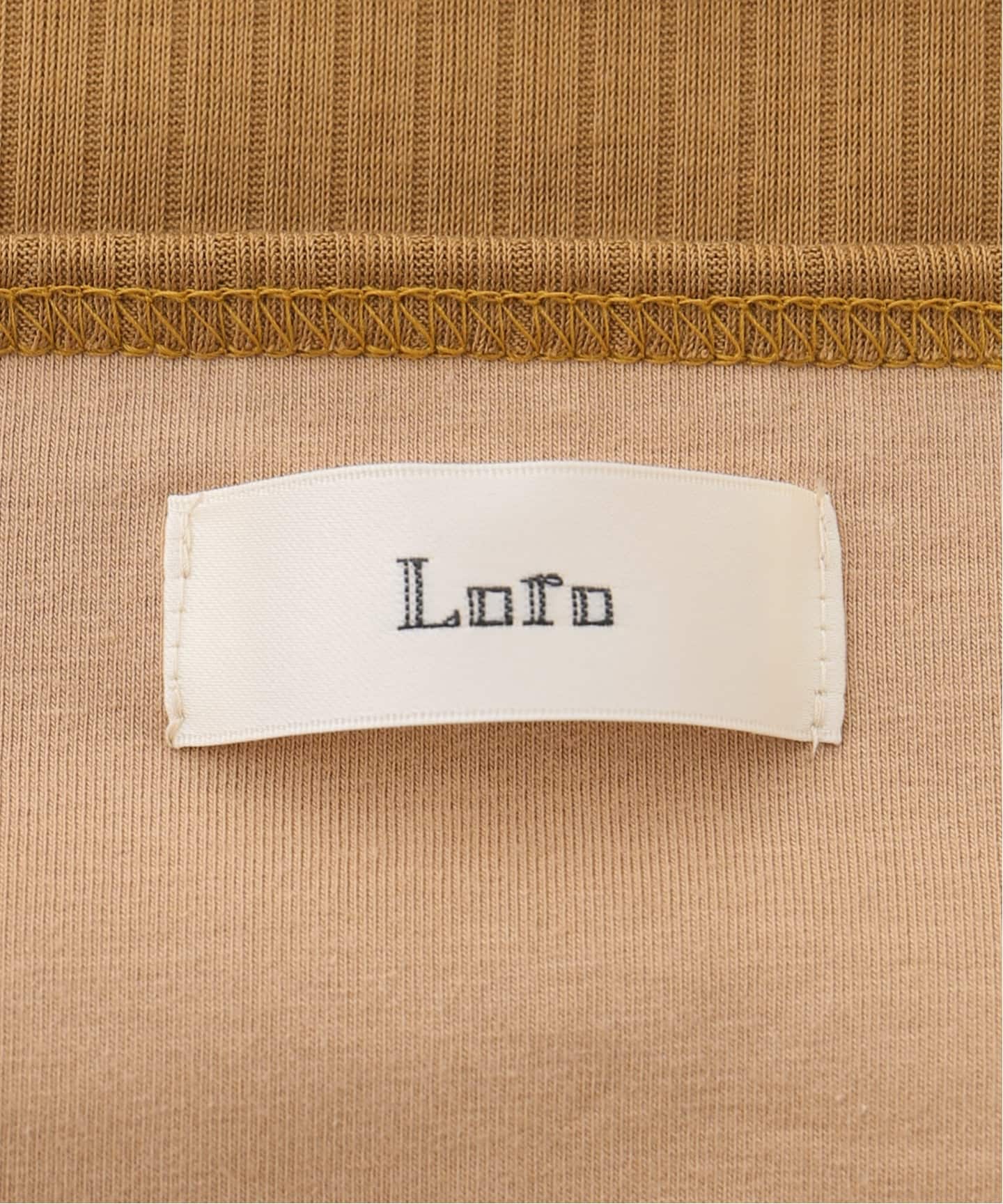 Loro / ローロ Wide rib Square Tanktop（タンクトップ）｜Spick