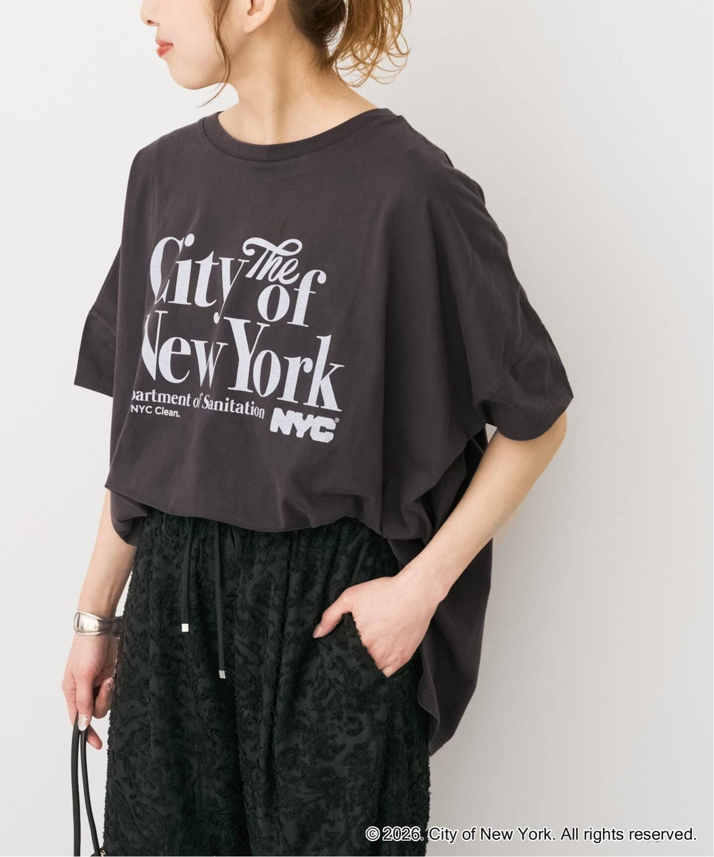 Spick&Span別注 GOOD ROCK SPEED NYCドルマンTシャツ GOOD ROCK SPEED / グッドロックスピード 別注NYC ドルマン Tシャツ（T
