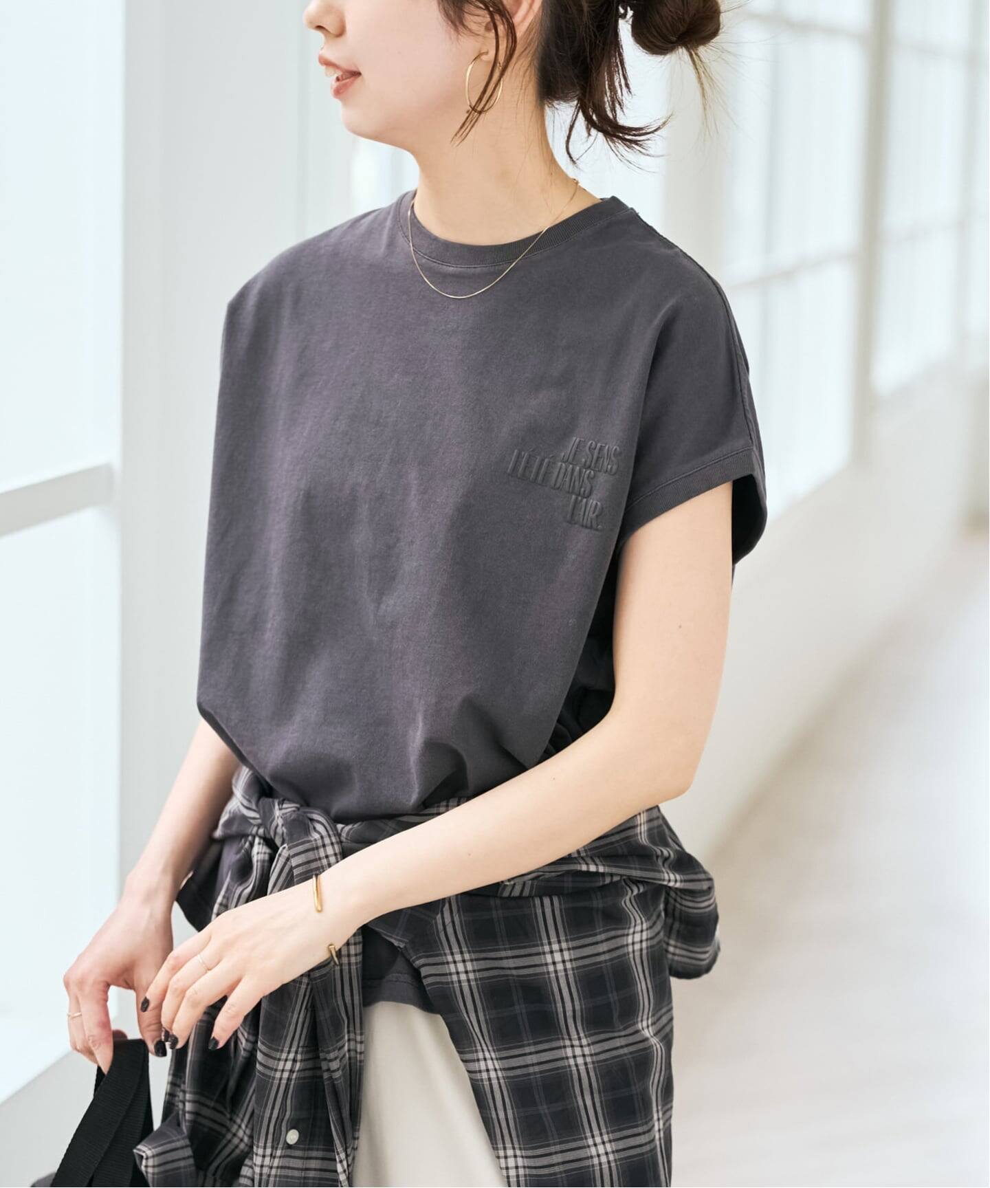 upper hights/アッパーハイツ 別注BIG NO SLEEVE TEE*（Tシャツ