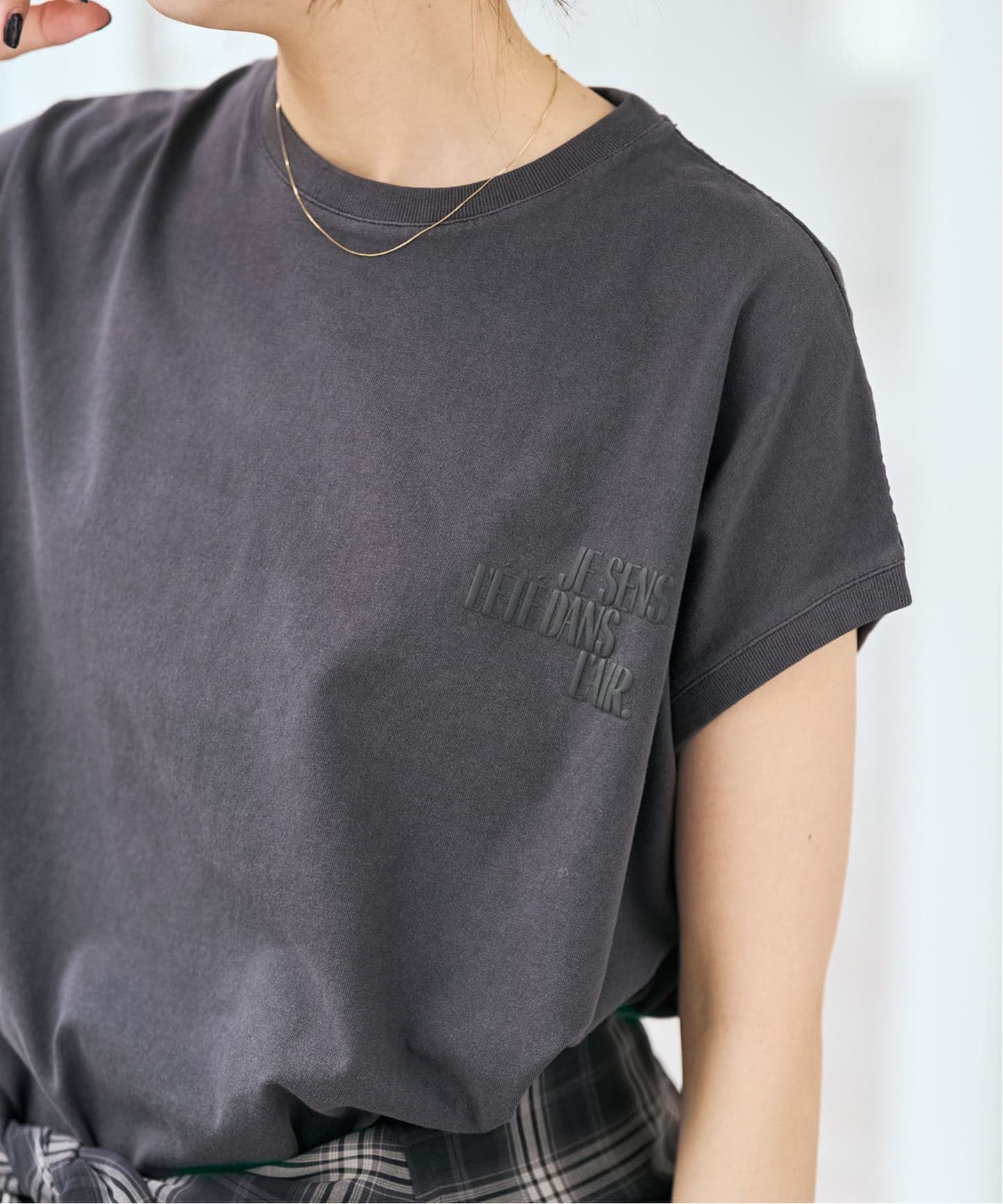 upper hights/アッパーハイツ 別注BIG NO SLEEVE TEE*（Tシャツ