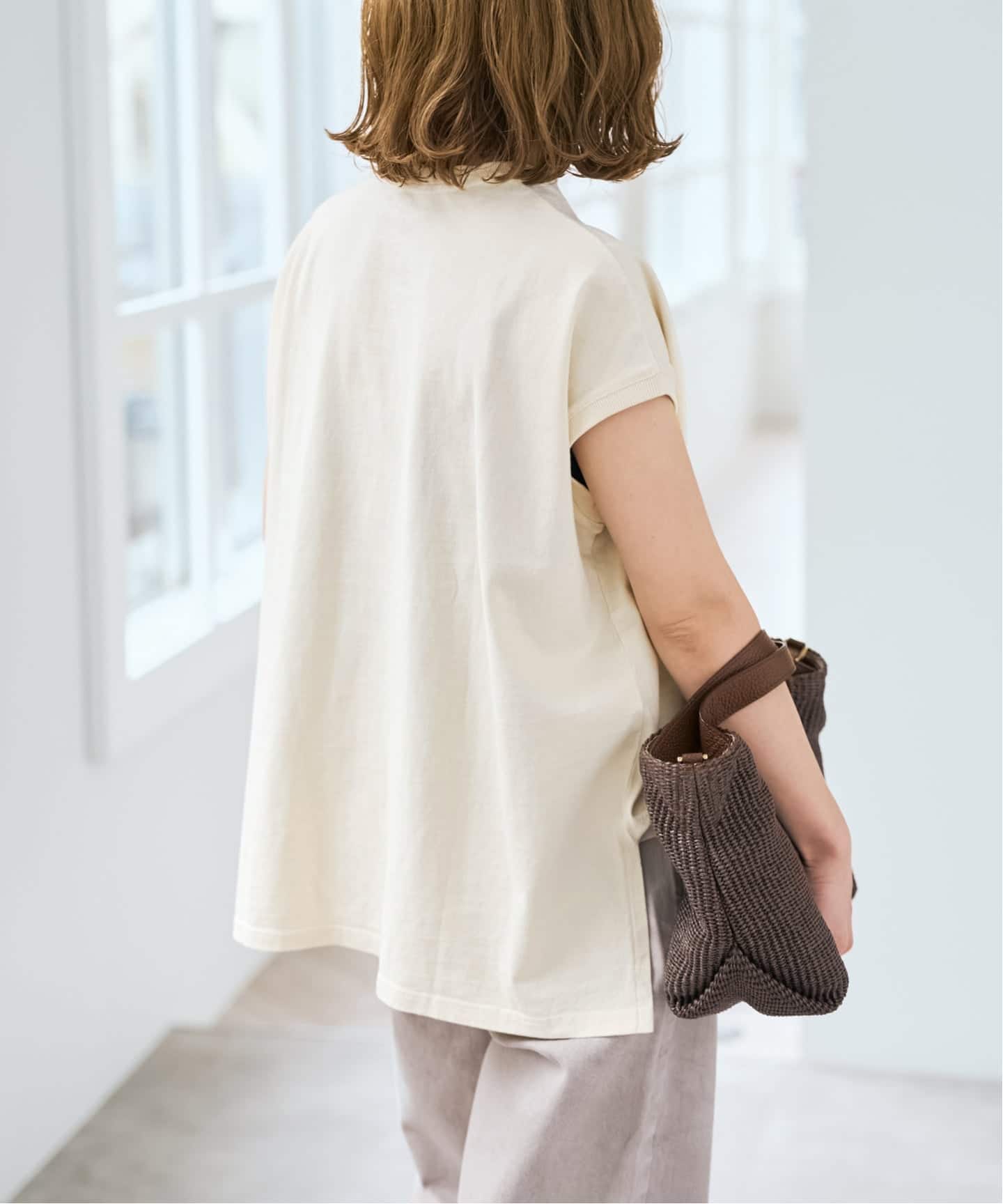 upper hights/アッパーハイツ 別注BIG NO SLEEVE TEE*（Tシャツ