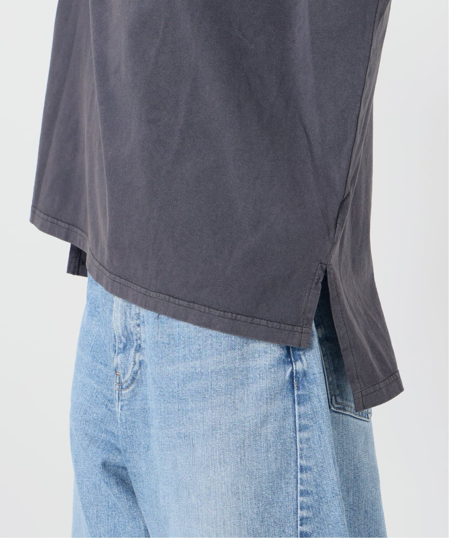 upper hights/アッパーハイツ 別注BIG NO SLEEVE TEE*（Tシャツ