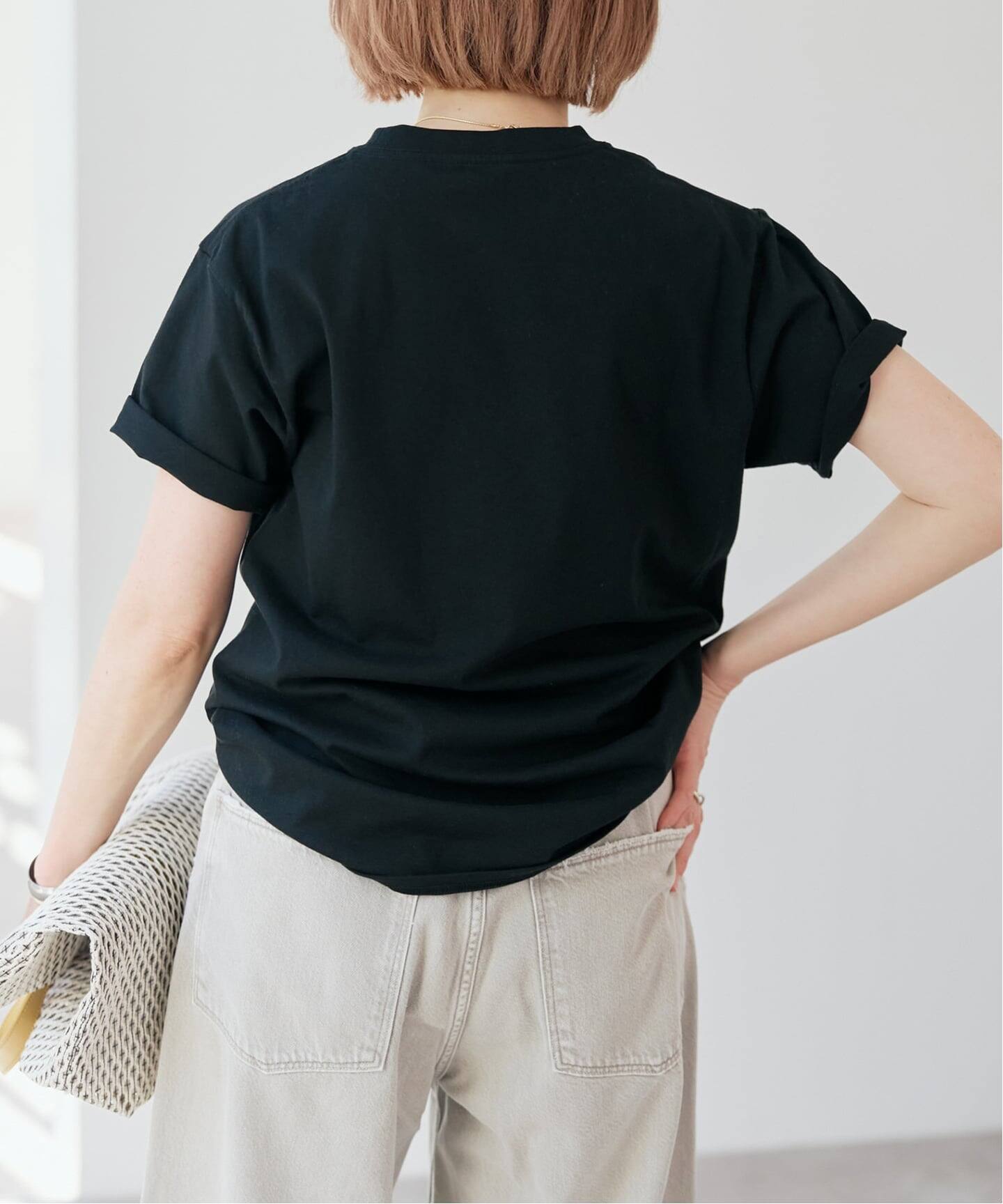 【COUTURE D’ADAM/クチュールドアダム】T-sh ブラック COUTURE D`ADAM/クチュールドアダム T-Shirt（Tシャツ／カットソー
