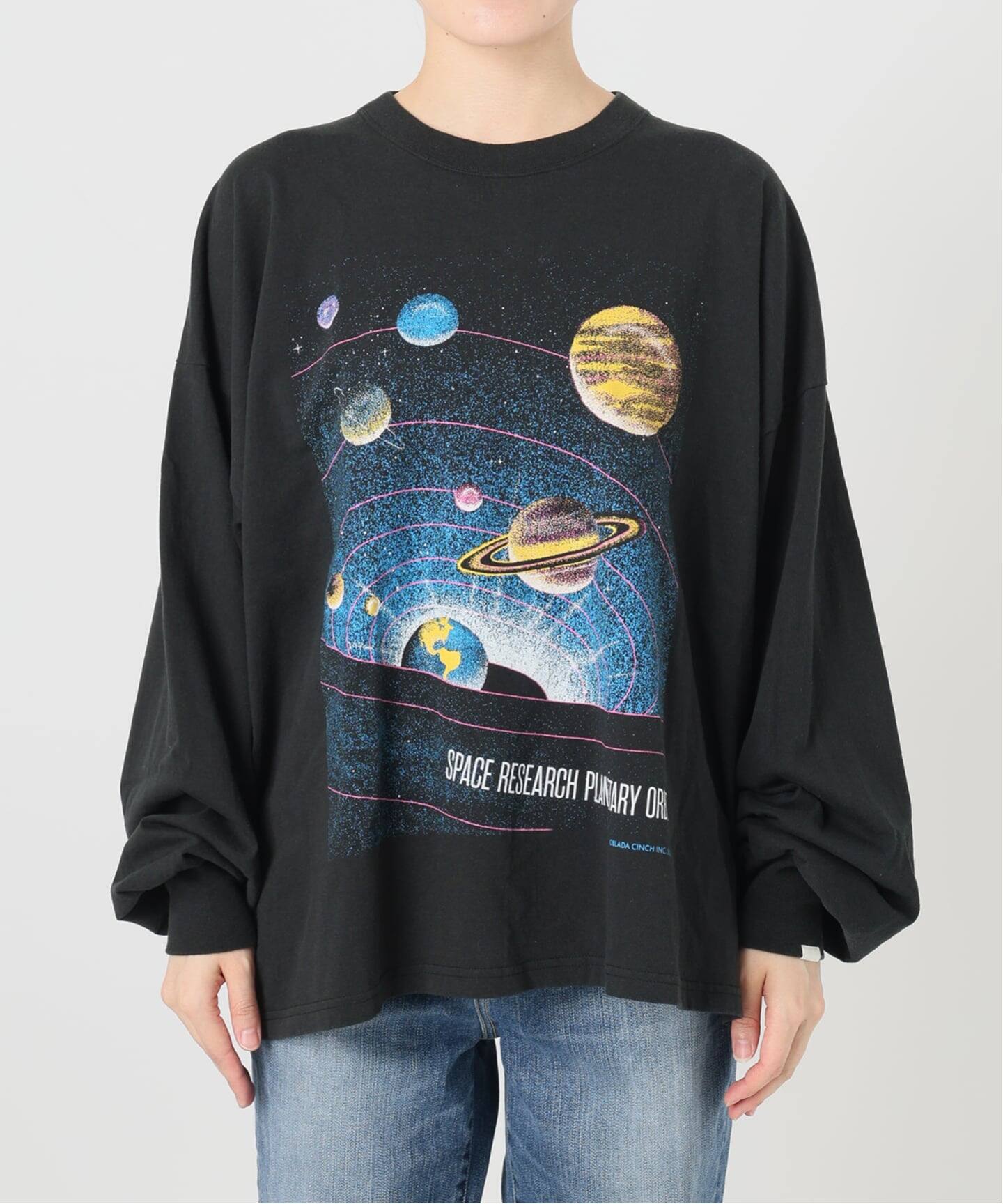 一部店舗+WEB限定》oblada / オブラダ PLANET LONG TEE（Tシャツ