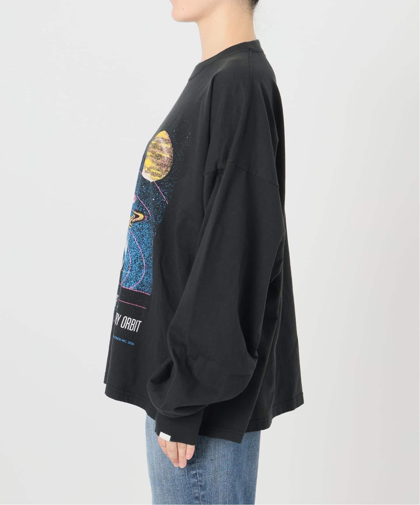 一部店舗+WEB限定》oblada / オブラダ PLANET LONG TEE（Tシャツ