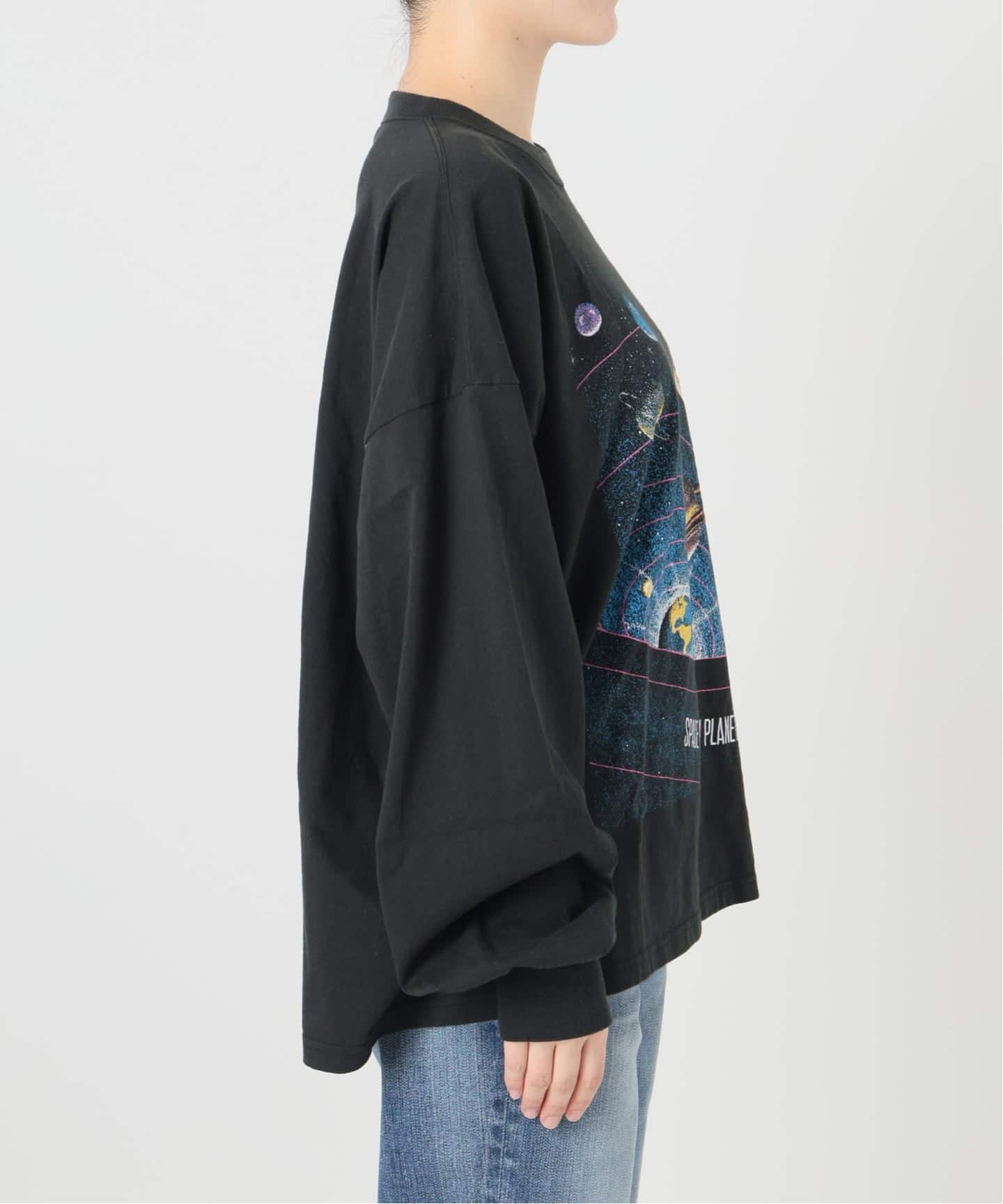 一部店舗+WEB限定》oblada / オブラダ PLANET LONG TEE（Tシャツ