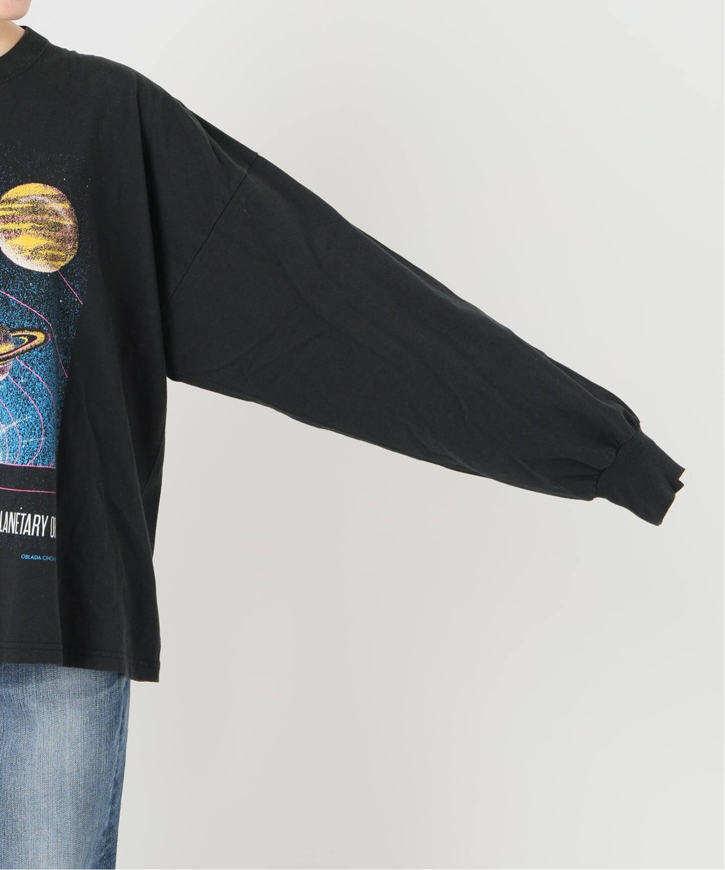 一部店舗+WEB限定》oblada / オブラダ PLANET LONG TEE（Tシャツ