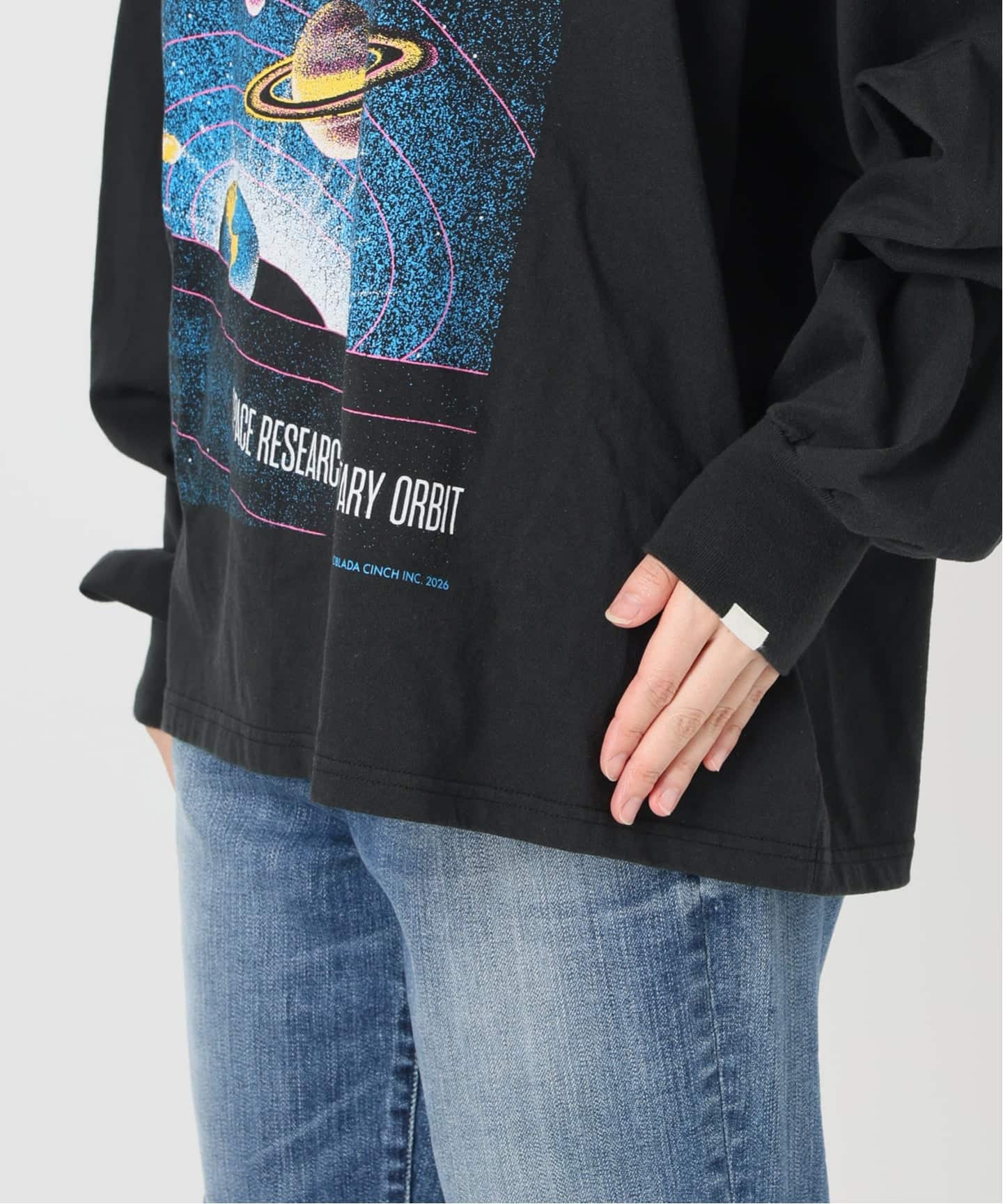 一部店舗+WEB限定予約》oblada / オブラダ PLANET LONG TEE（Tシャツ