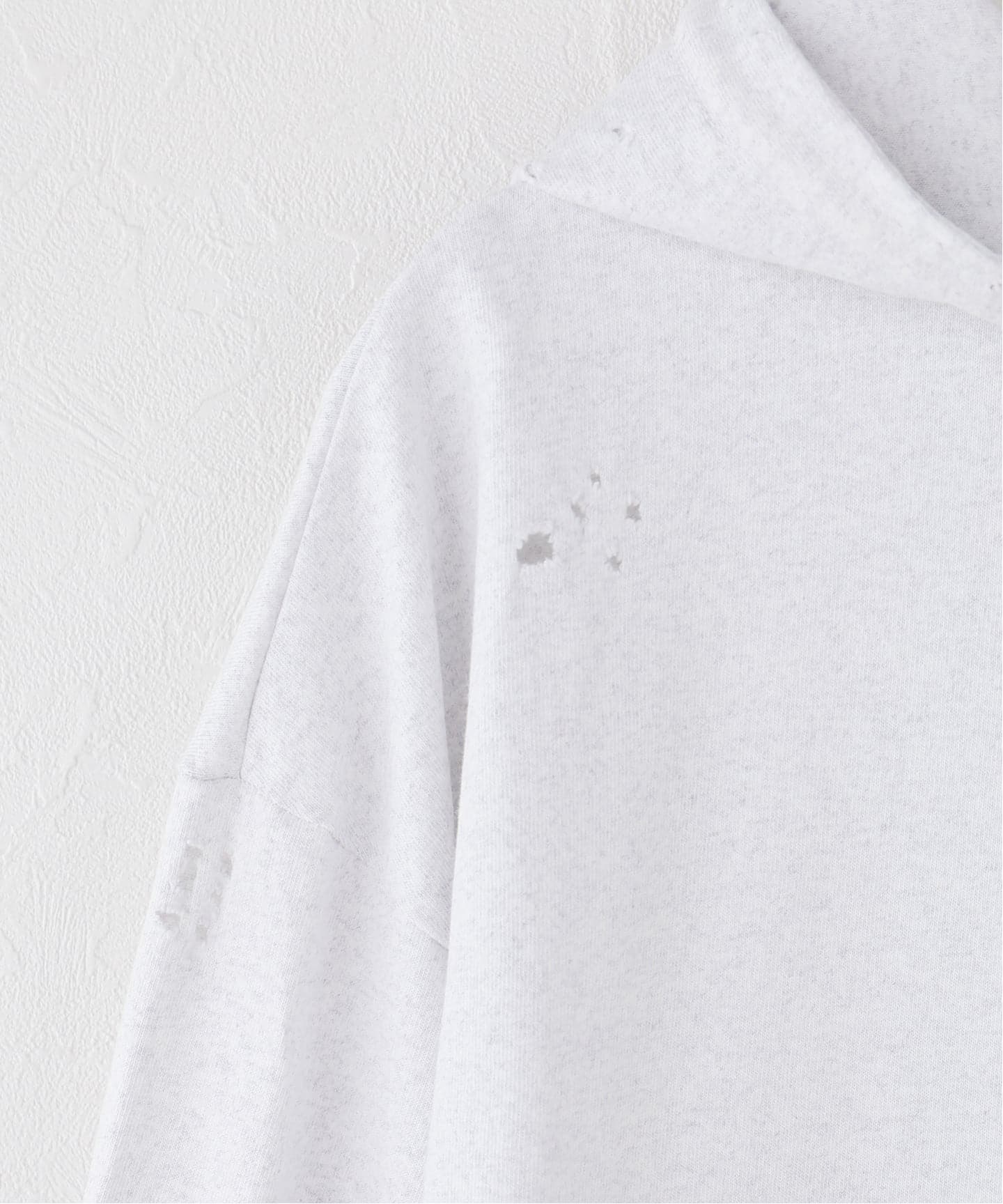 一部店舗+WEB限定》HOLIDAY / ホリデイ SUPER FINE DRY DAMAGE L/S