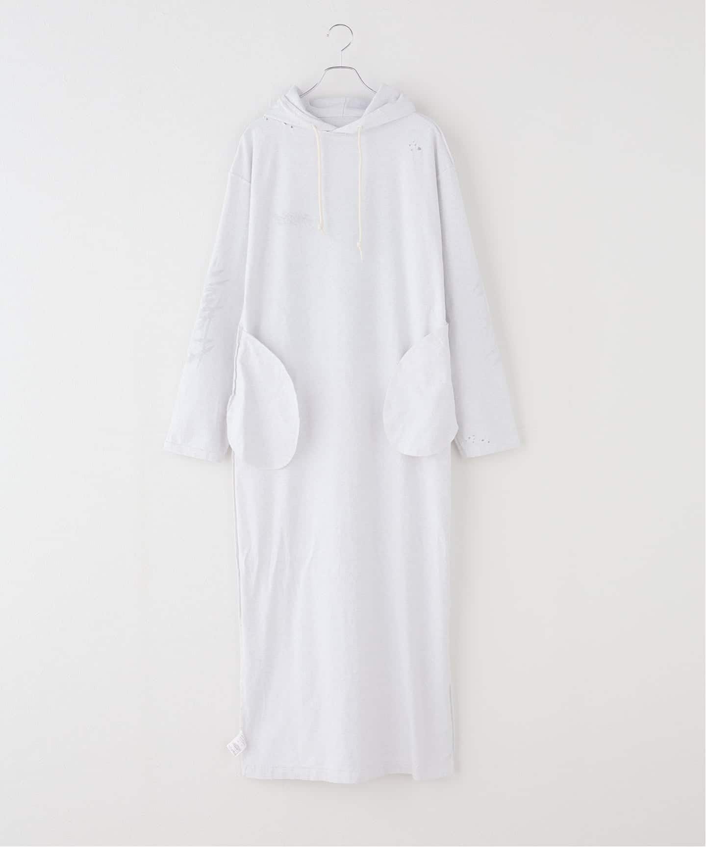 一部店舗+WEB限定》HOLIDAY / ホリデイ SUPER FINE DRY DAMAGE L/S