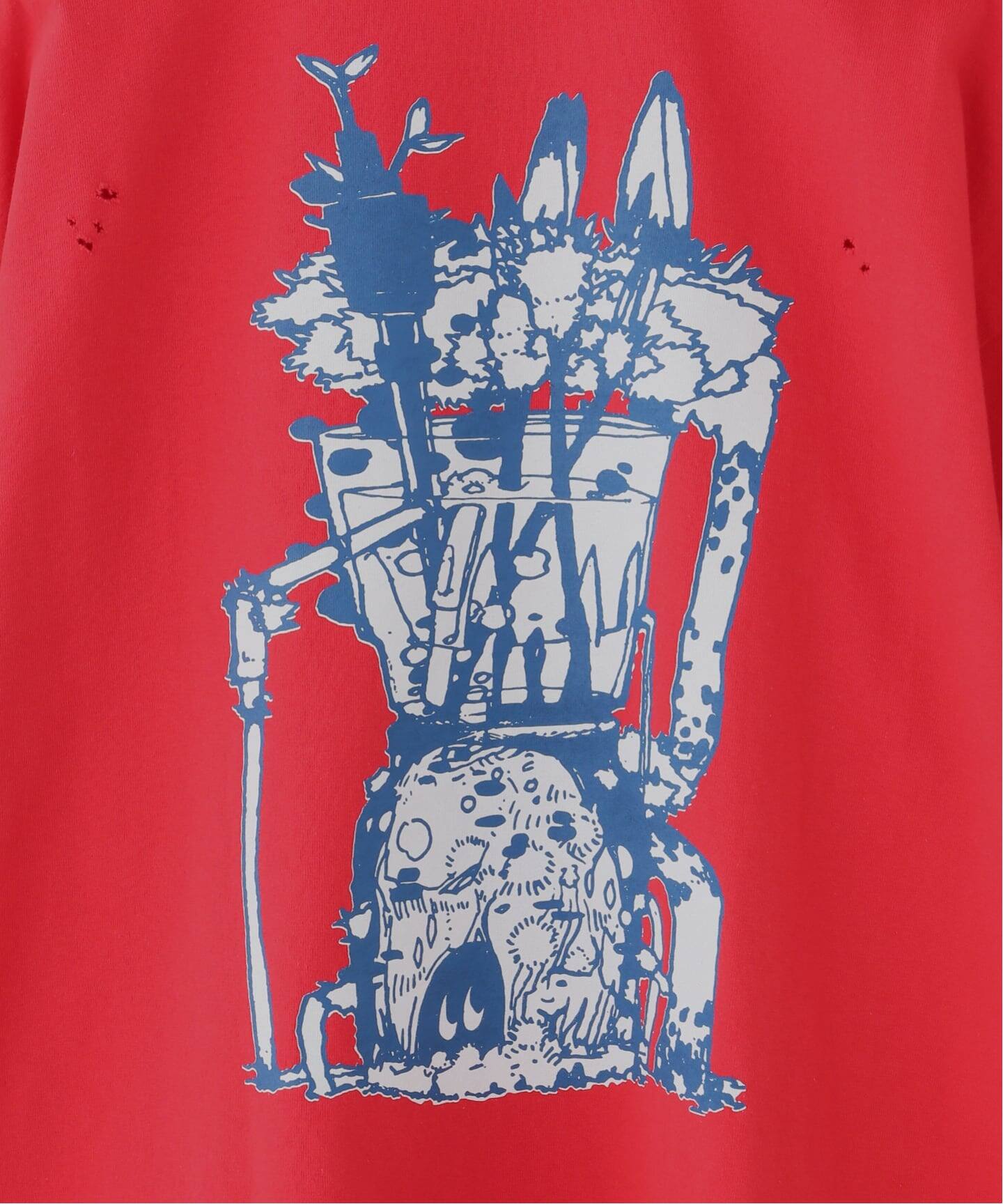 SUPER FINE DRY L/S T-SHIRT（TAPE）HOLIDAY 一部店舗+WEB限定》HOLIDAY / ホリデイ SUPER FINE DRY DAMAGE L/S T