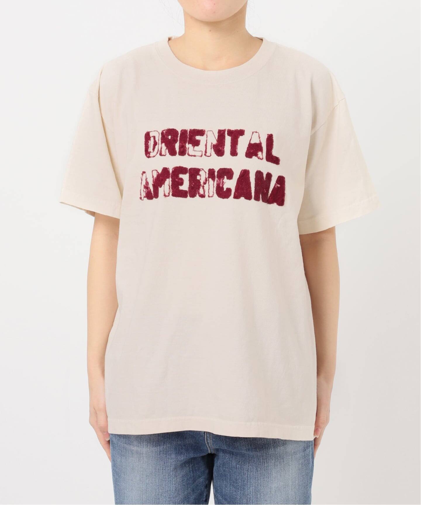AUTHEN (オーセン) ★★ ①③ 24070210001410 Spick&amp;Span別注LS EMBROIDED AUTHEN T SHIRT マルカン刺繍L/S TEE レディース オフホワイト FREE Spick & Span - AUTHEN (オーセン) ①③ 24070210001410 Spick&Span