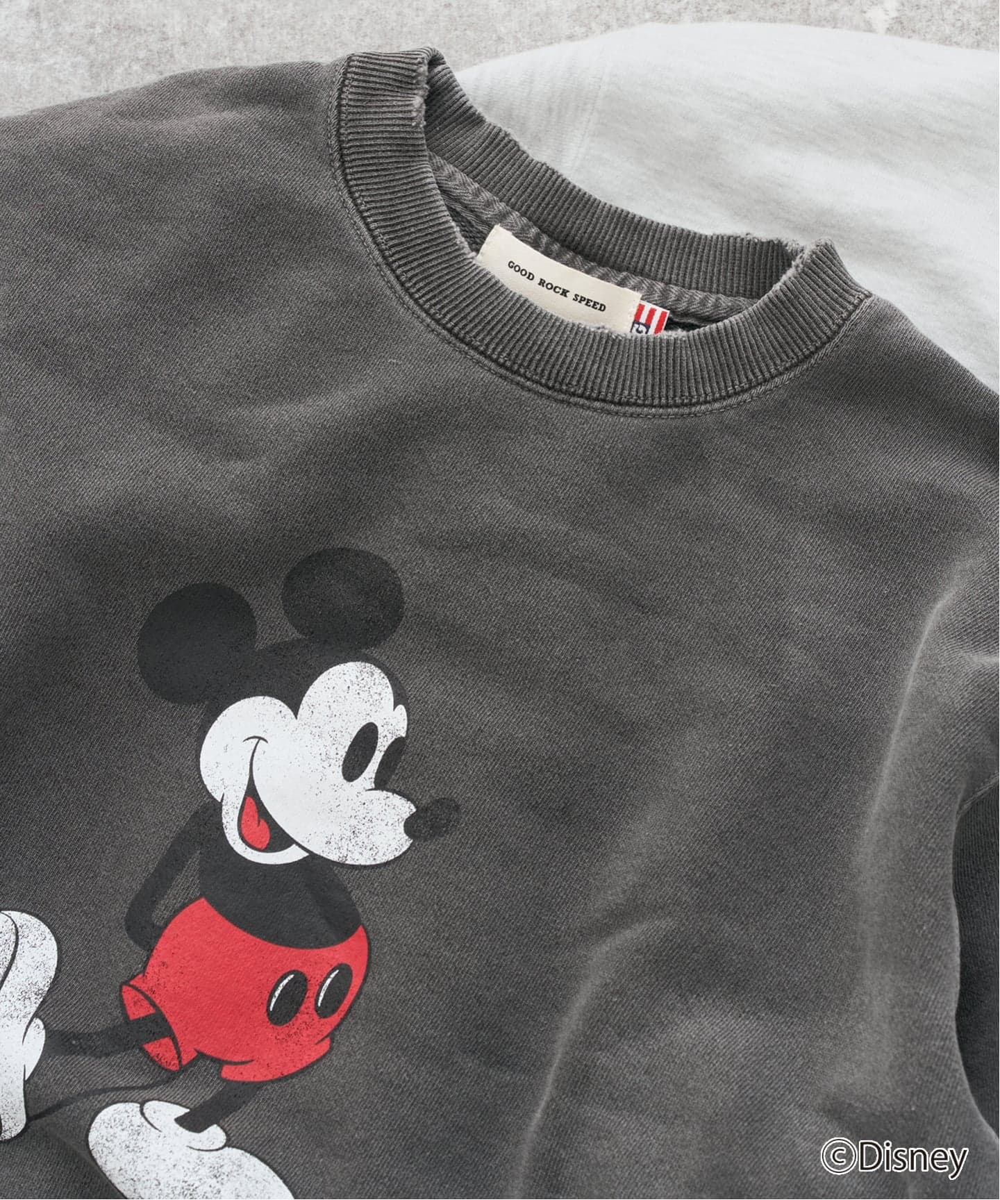 GOOD ROCK SPEED*SS ミッキースウェット 予約》GOOD ROCK SPEED/グッドロックスピード別注ダメージ / ミッキー
