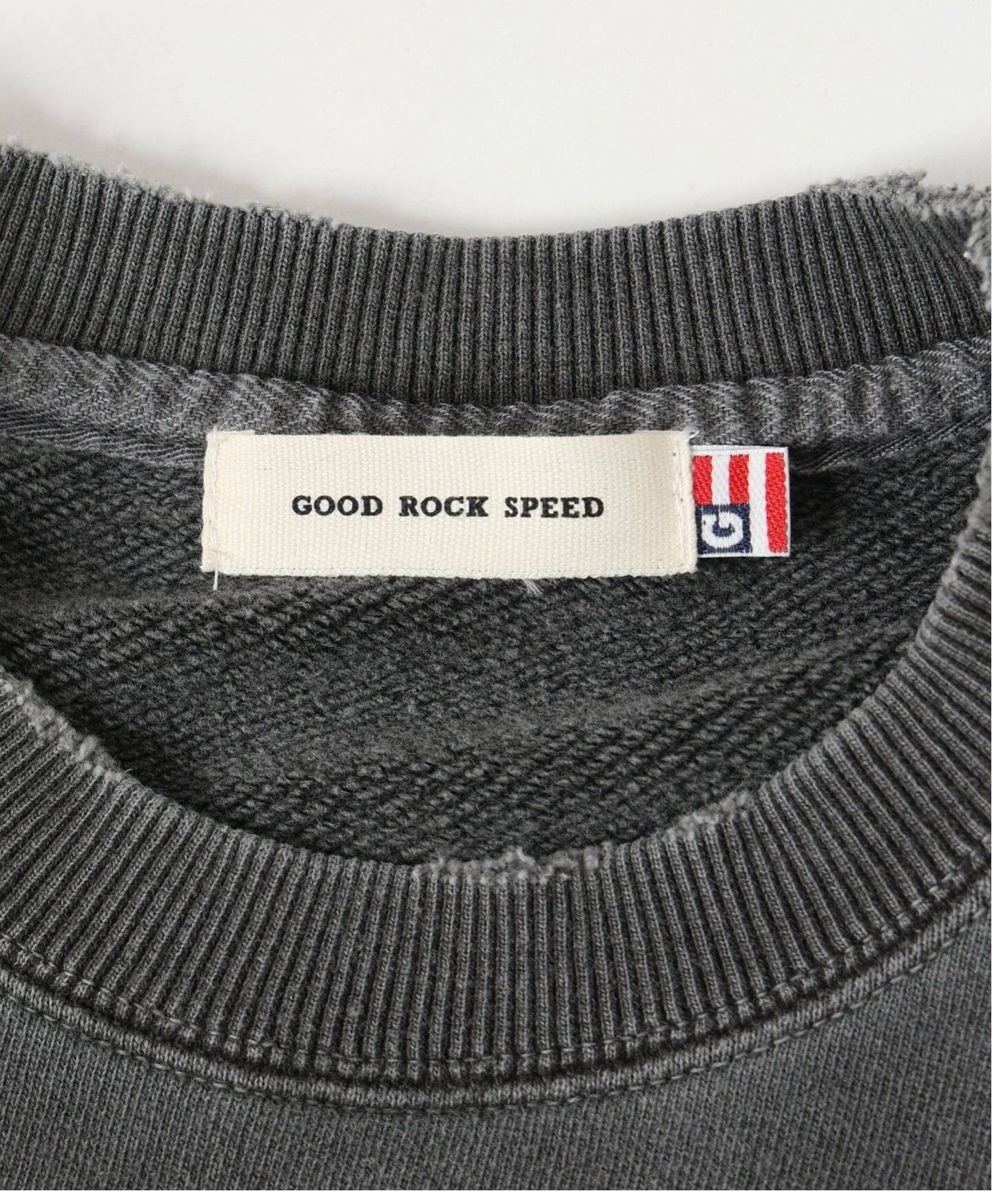 GOOD ROCK SPEED/別注ダメージミッキースウェット GOOD ROCK SPEED/グッドロックスピード別注ダメージ / ミッキー