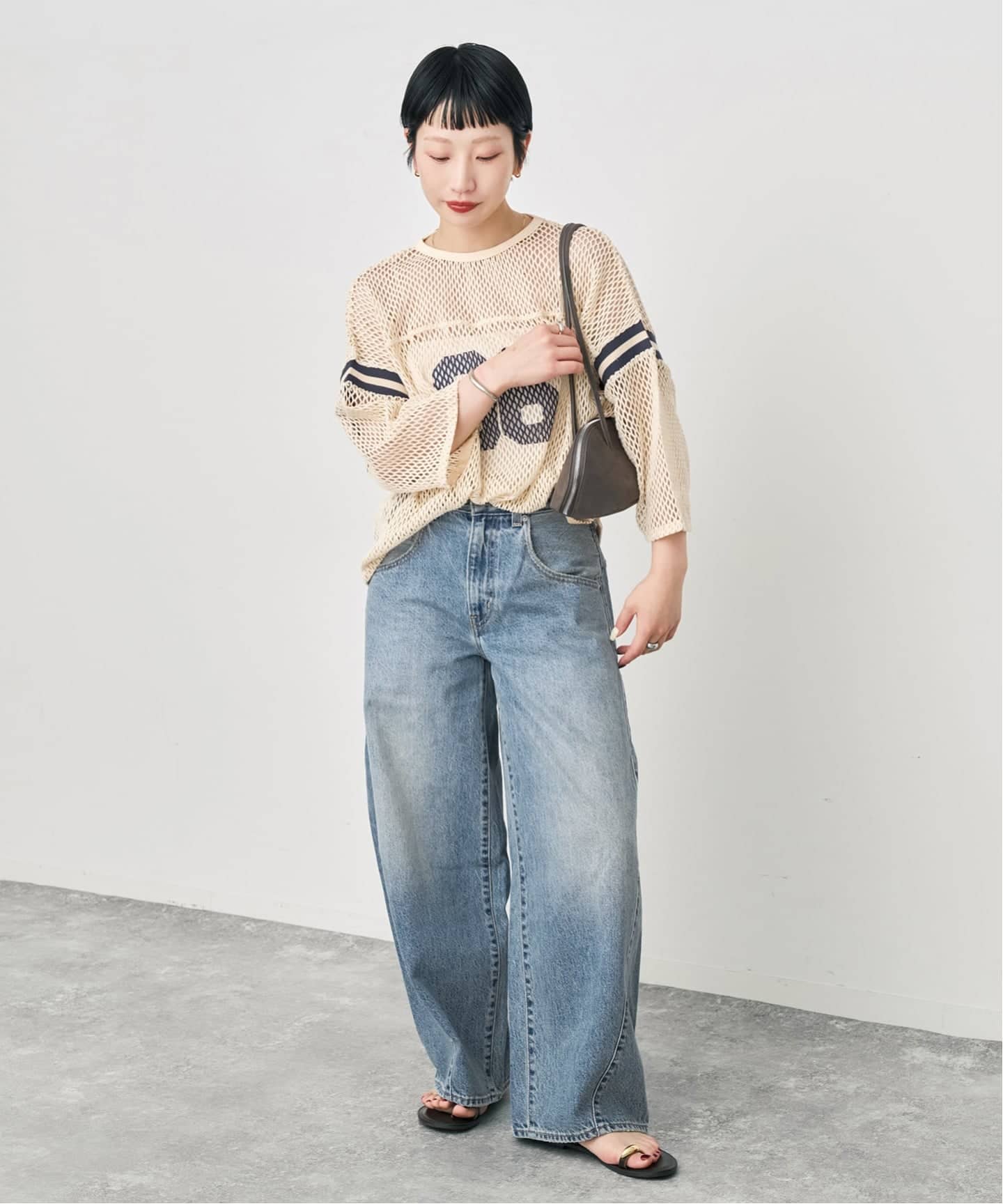 60's？Athletic Wear MASONフットボール Vネックシャツ 別注 / 予約》athletic wear MASON メッシュフットボール*（Tシャツ