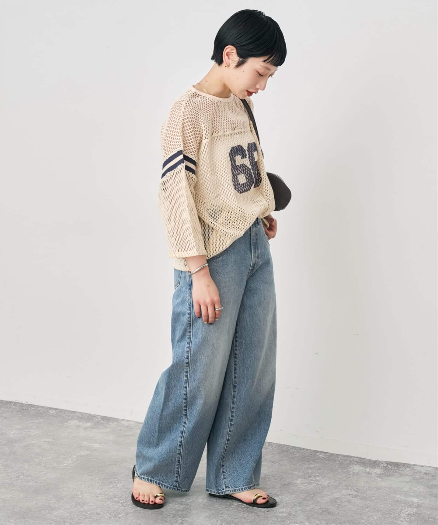 別注 / 予約》athletic wear MASON メッシュフットボール*（Tシャツ