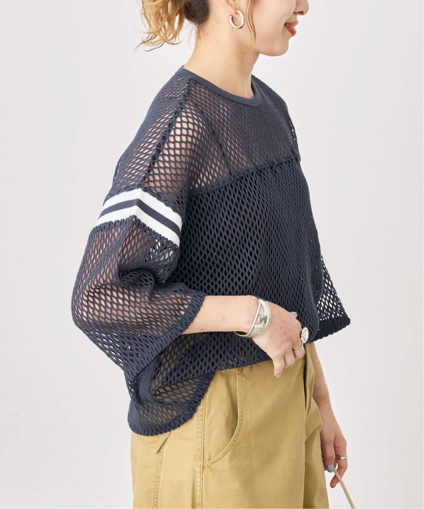 別注 / 予約》athletic wear MASON メッシュフットボール*（Tシャツ