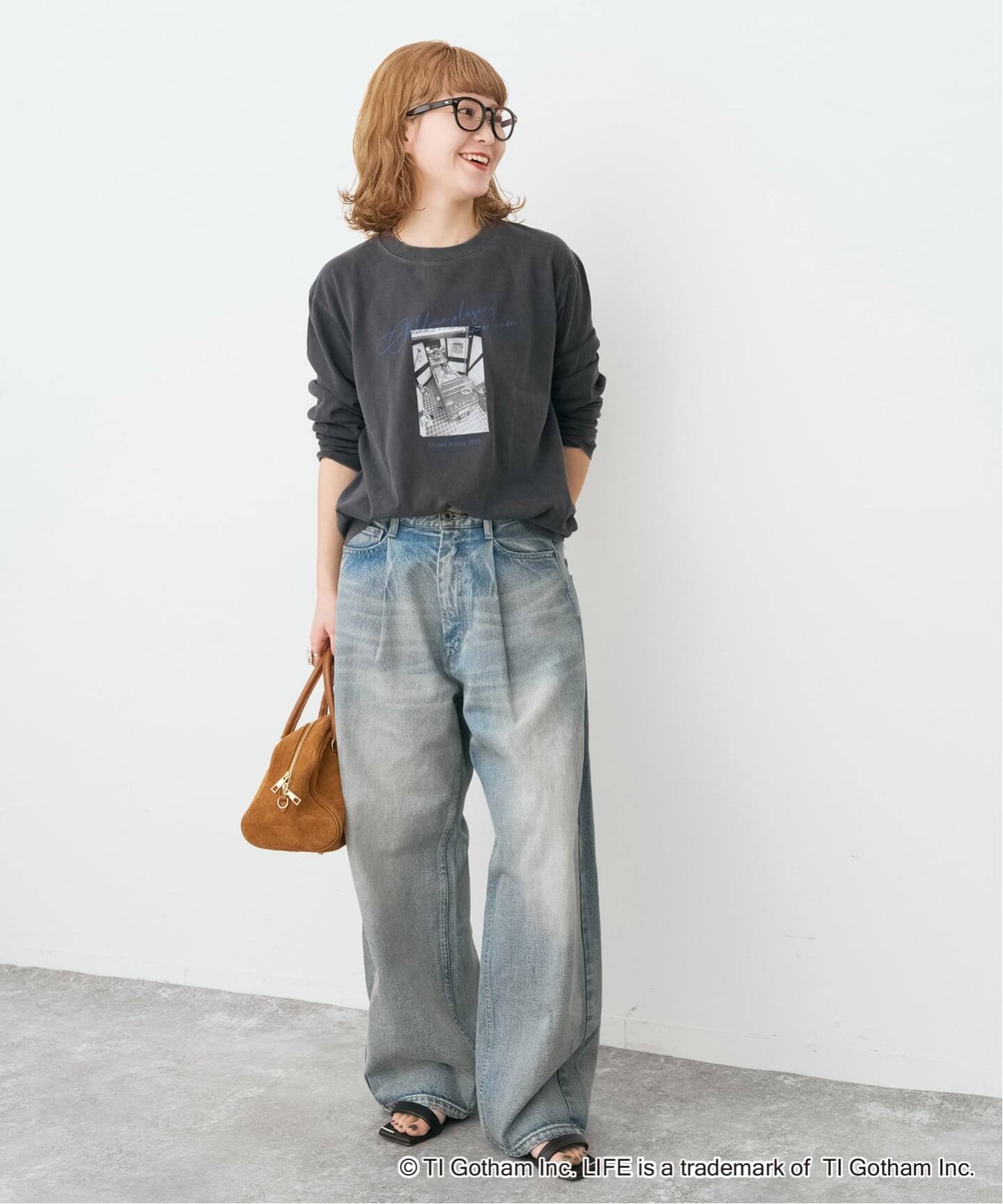 spick&amp;span GOOD ROCK SPEED 別注ロンT GOOD ROCK SPEED / グッドロックスピード 別注 LIFE PC ロンT（Tシャツ