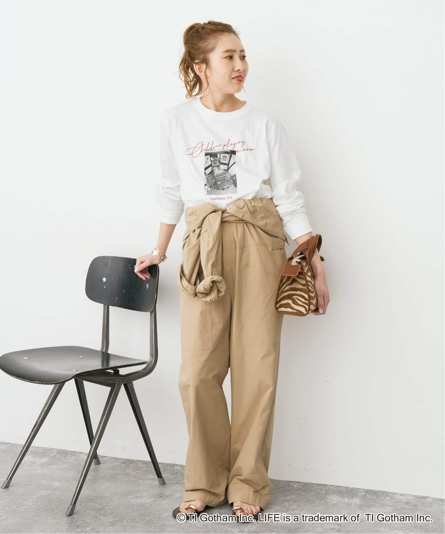 spick&amp;span GOOD ROCK SPEED 別注ロンT GOOD ROCK SPEED / グッドロックスピード 別注 LIFE PC ロンT（Tシャツ