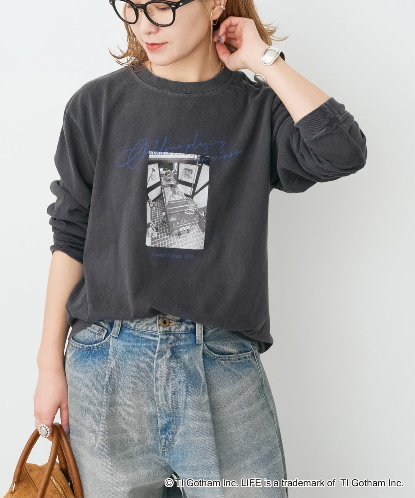 GOOD ROCK SPEED / グッドロックスピード 別注 LIFE PC ロンT（Tシャツ