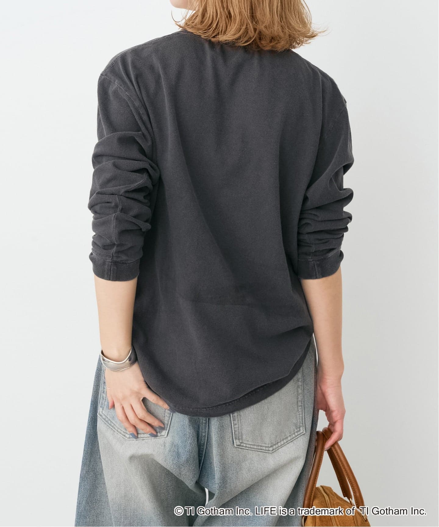 spick&amp;span GOOD ROCK SPEED 別注ロンT GOOD ROCK SPEED / グッドロックスピード 別注 LIFE PC ロンT（Tシャツ