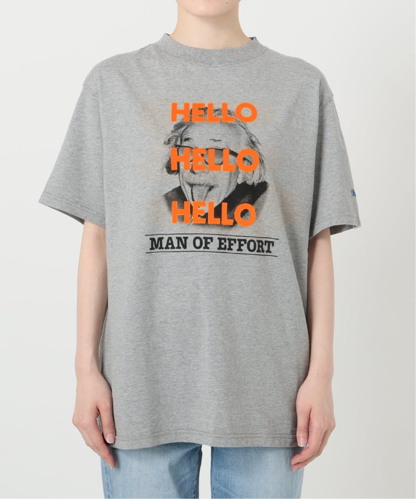 WEB限定/ 追加予約》oblada / オブラダ 別注HELLO TEE TSH（Tシャツ