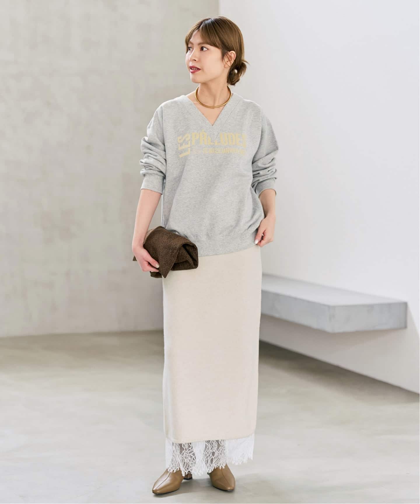 別注》LA HUTTE Vネックスウェット*（スウェット）｜Spick & Span