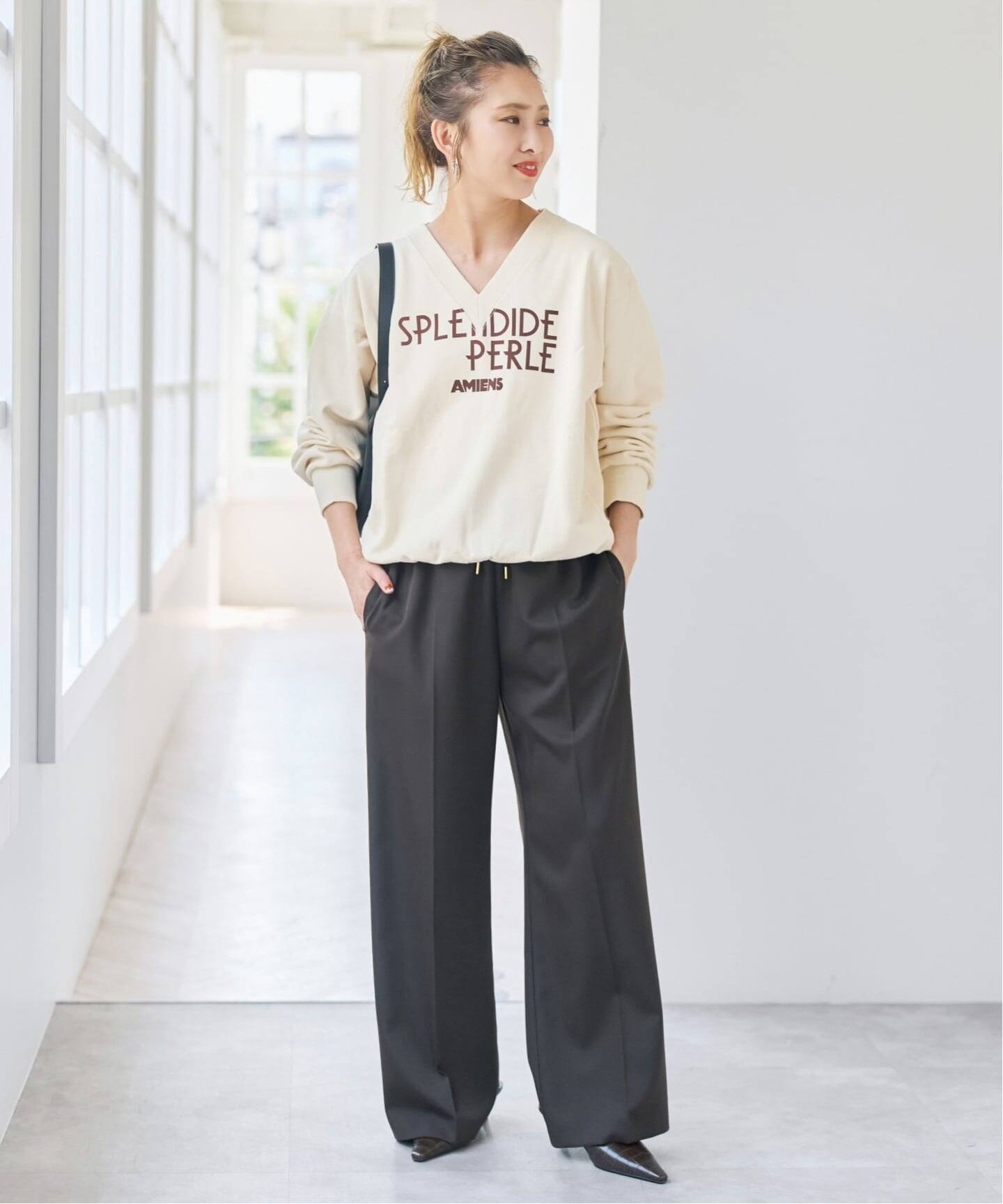 別注》LA HUTTE Vネックスウェット*（スウェット）｜Spick & Span 