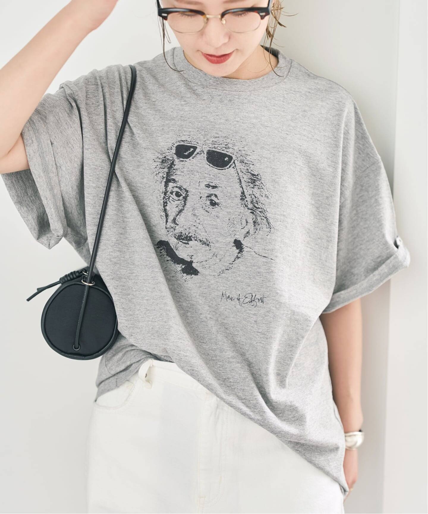 Oblada オブラダ UNCLE LONG TEE 白 2025 25FW】Oblada オブラダ UNCLE LONG TEE プリントロングTシャツ