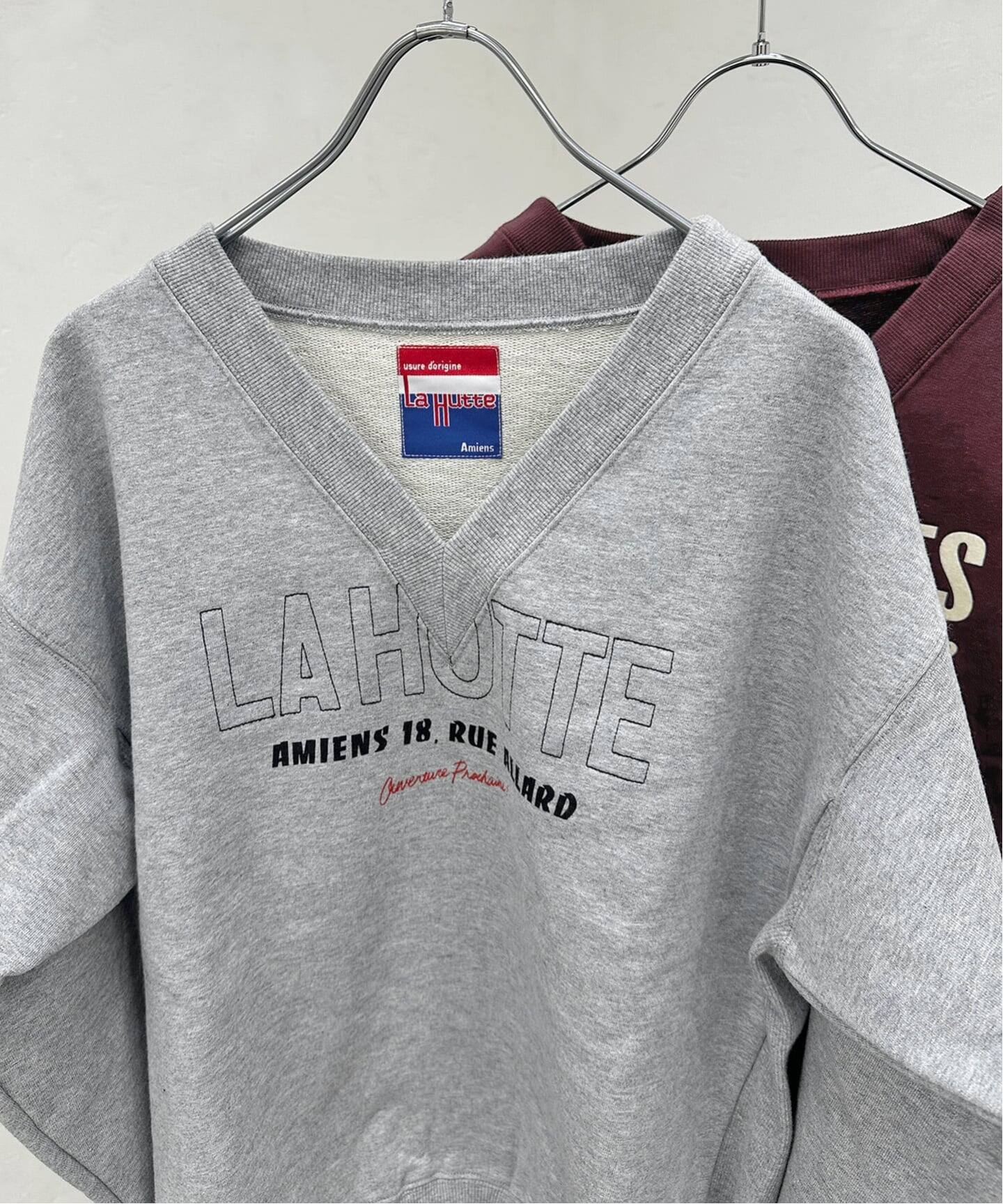 別注 / 追加2》La Hutte / ラ ユット Vネックスウェット*（スウェット 