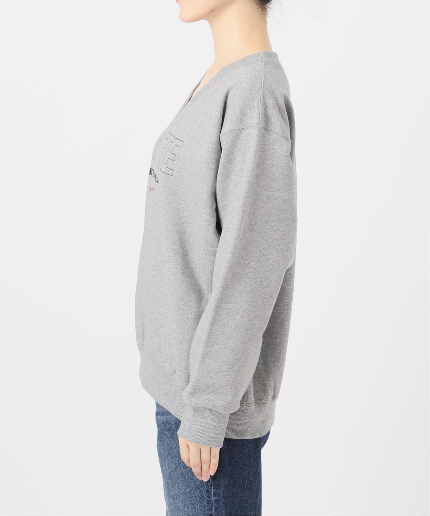 追加3》La Hutte / ラ ユット 別注Vネックスウェット*（スウェット