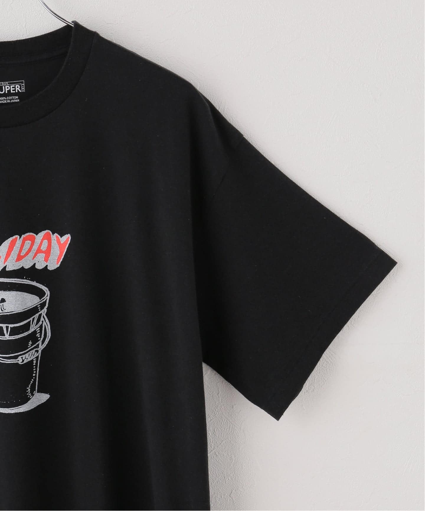 一部店舗+WEB限定》HOLIDAY/ホリデイ SUPER FINE S/S T-SHIRT(LOOPHOLE
