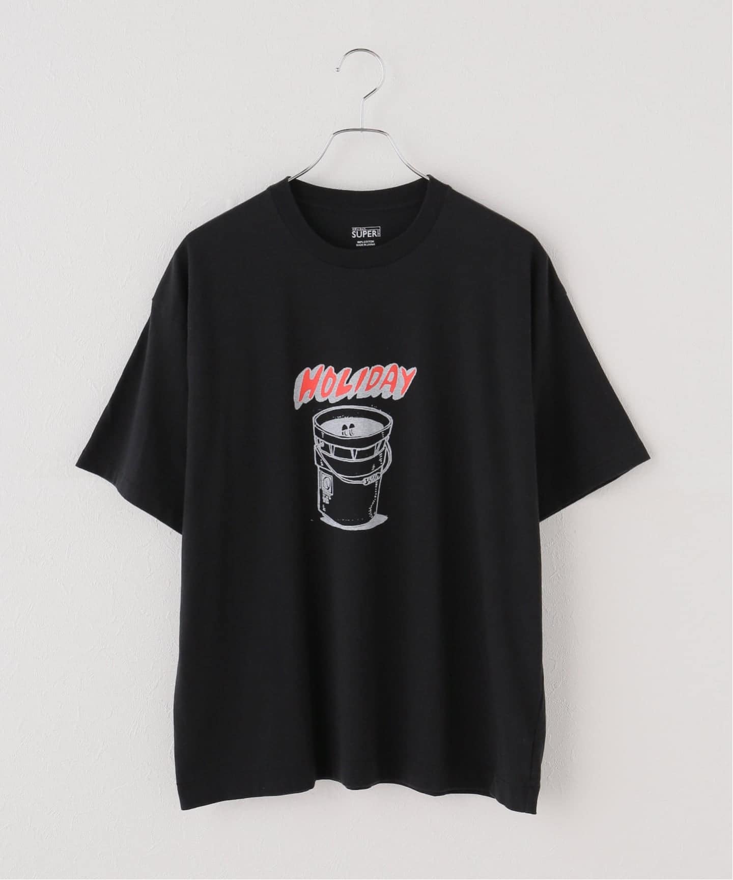 一部店舗+WEB限定》HOLIDAY/ホリデイ SUPER FINE S/S T-SHIRT(LOOPHOLE