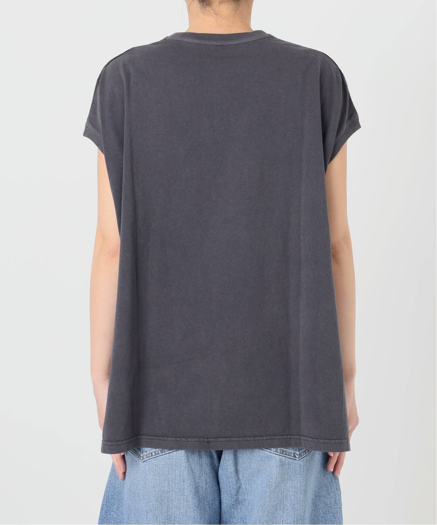追加》upper hights/アッパーハイツ 別注BIG NO SLEEVE TEE*（Tシャツ