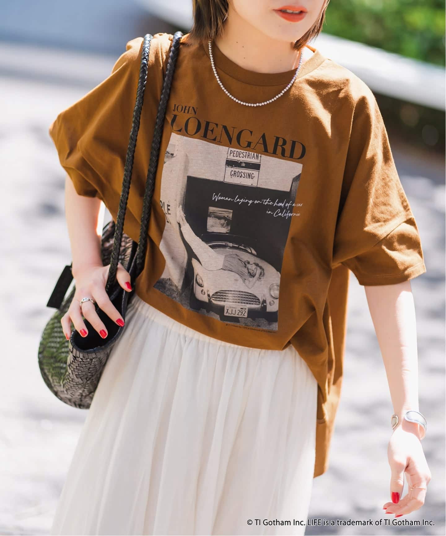 新品 Spick & Span グッドロックスピード フォトドルマンTシャツ WEB限定 / 追加2》GOOD ROCK SPEED フォトドルマンTシャツ Re（Tシャツ