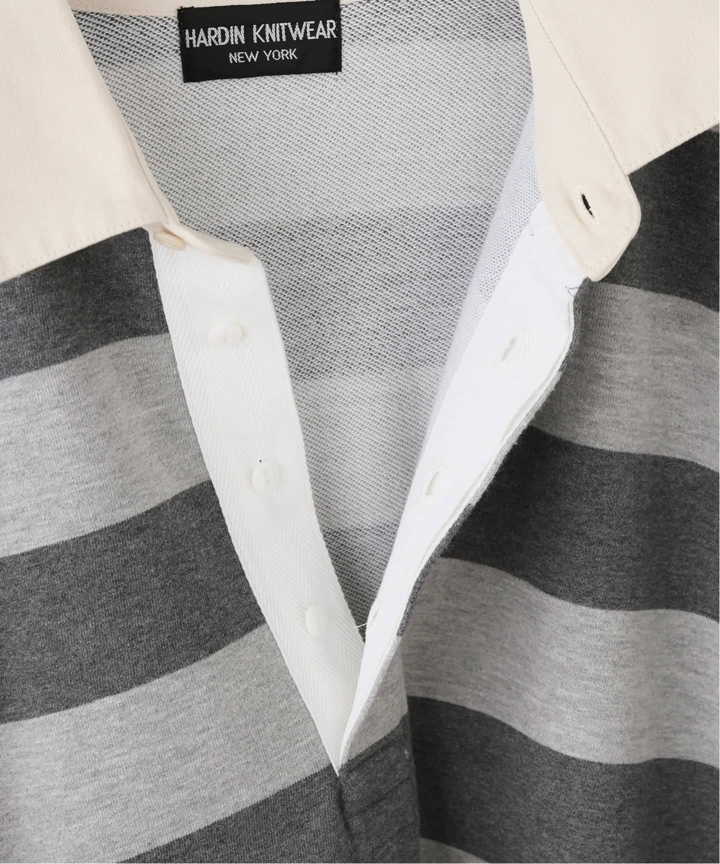 別注》HARDIN KNITWEAR ラガーシャツ*（ニット／セーター）｜Spick