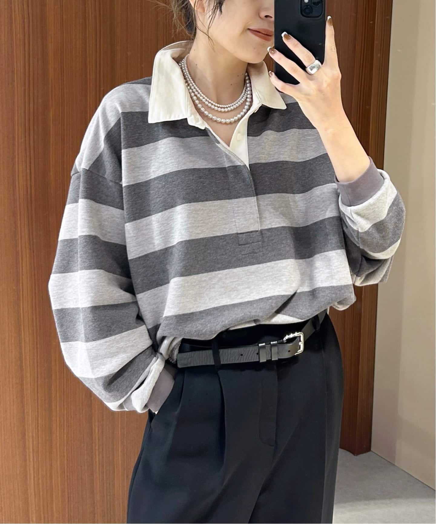 別注》HARDIN KNITWEAR ラガーシャツ*（ニット／セーター）｜Spick