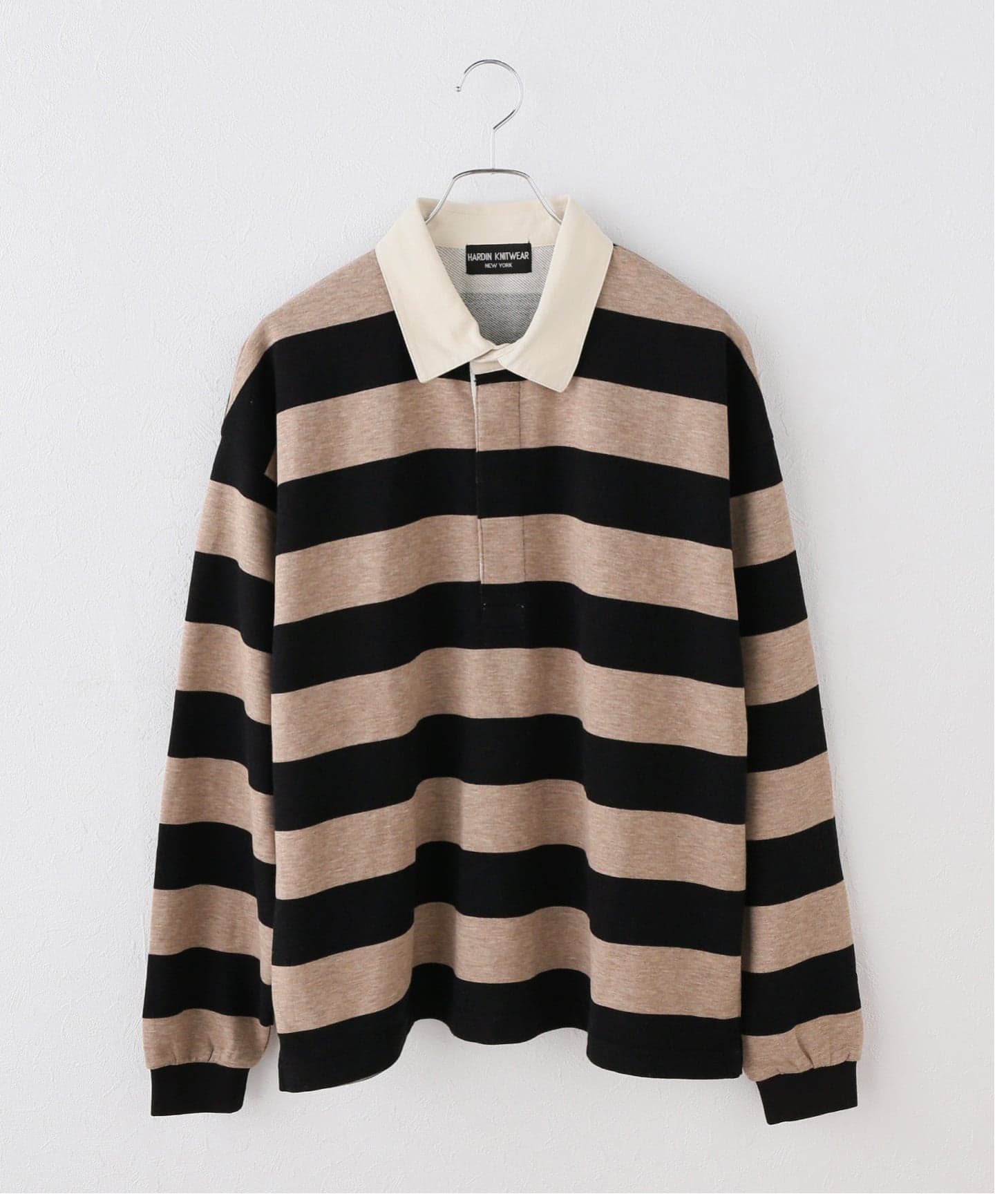 別注》HARDIN KNITWEAR ラガーシャツ*（ニット／セーター）｜Spick