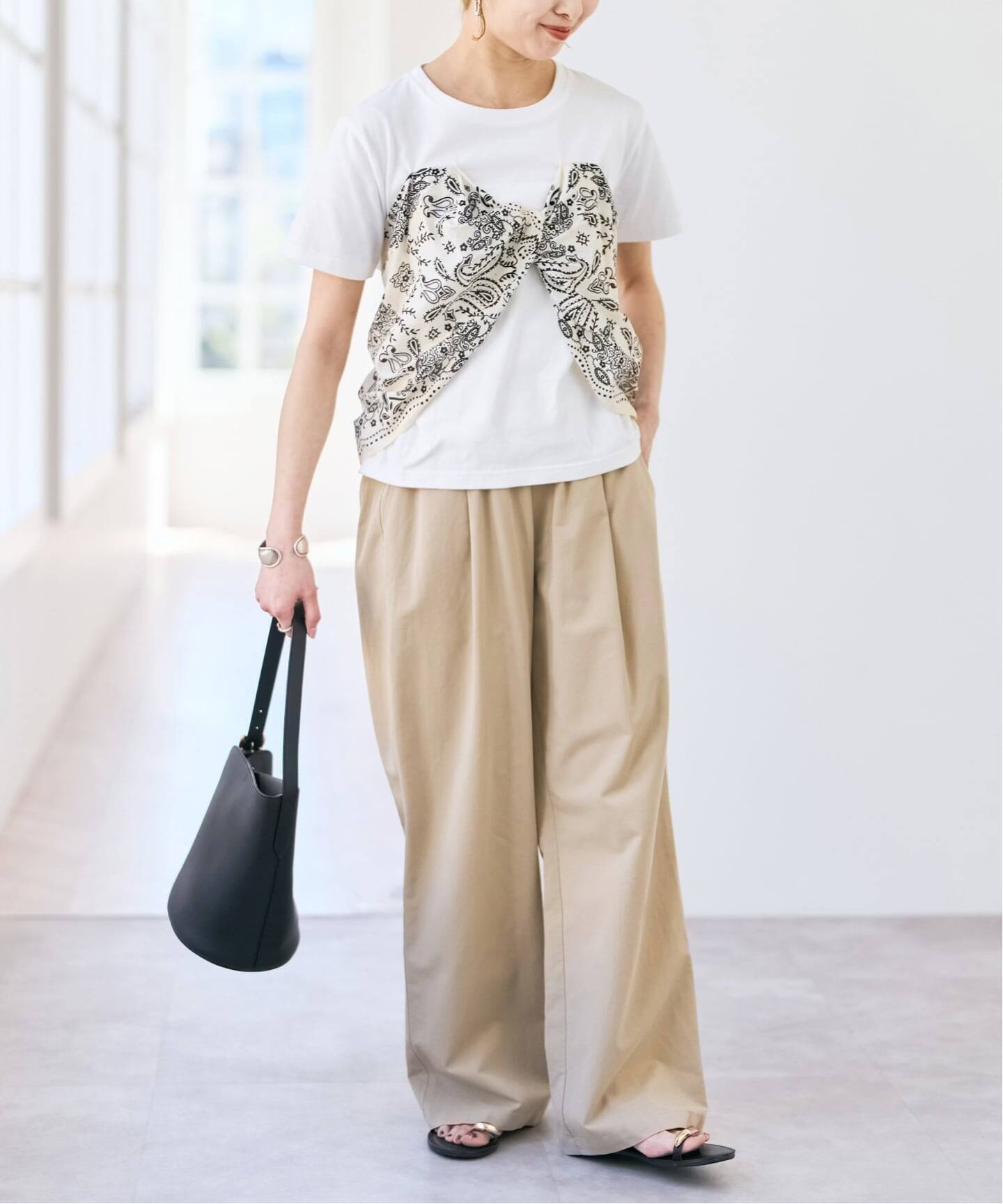 【1回のみ着用】manipuri マニプリ Tシャツビスチェ 追加》manipuri / マニプリ Tシャツビスチェ（Tシャツ／カットソー