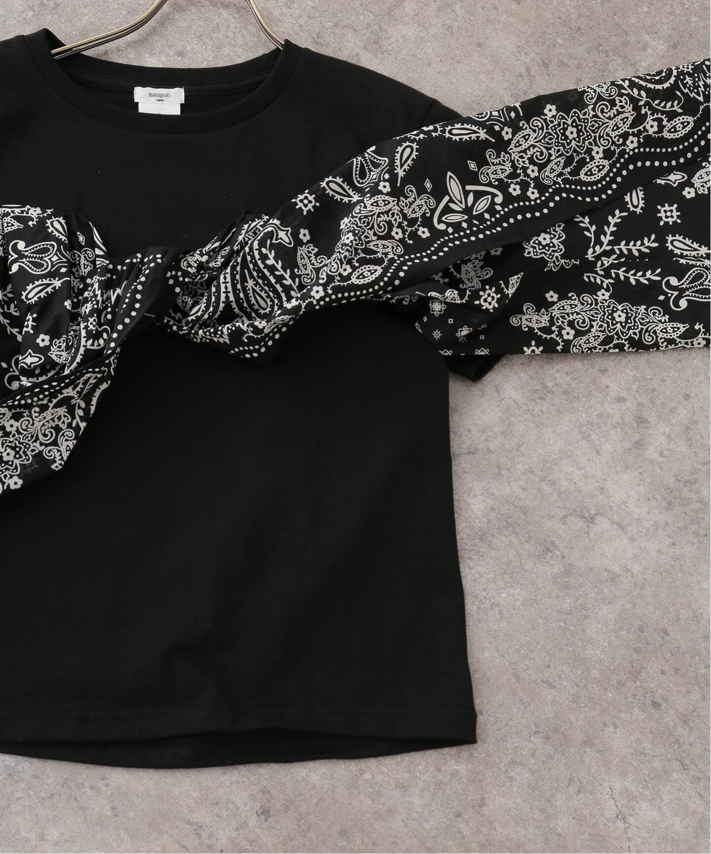 追加予約》manipuri / マニプリ Tシャツビスチェ（Tシャツ／カットソー